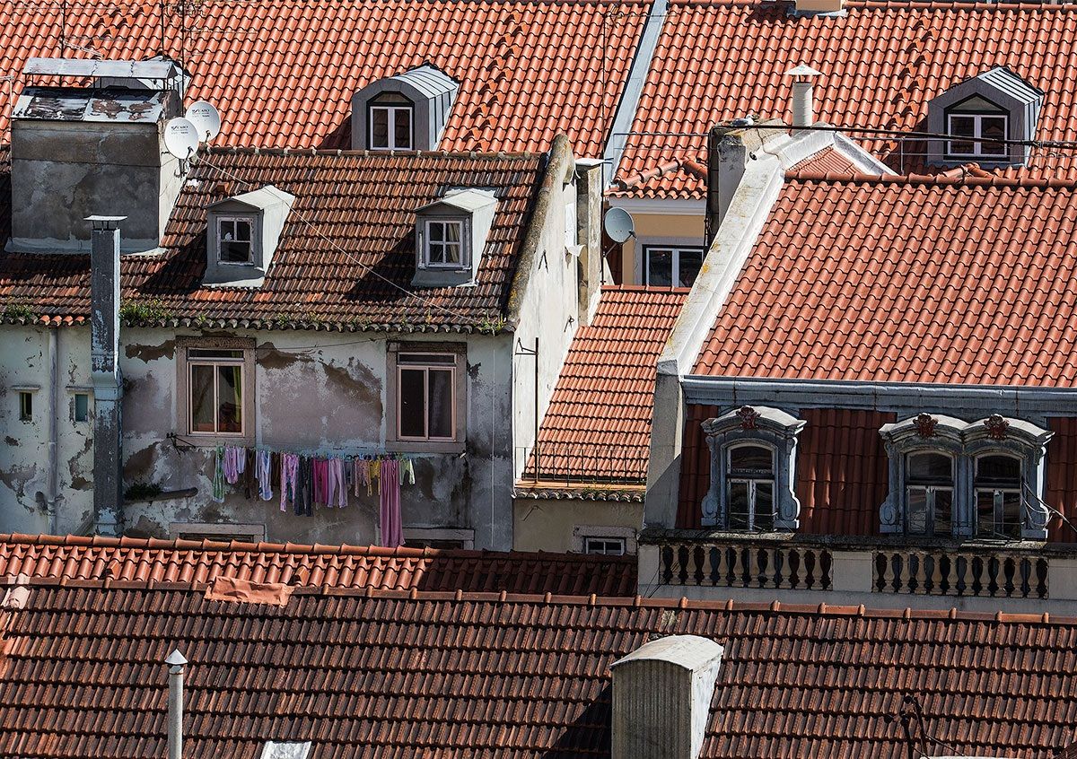 the roofs of Lisbon