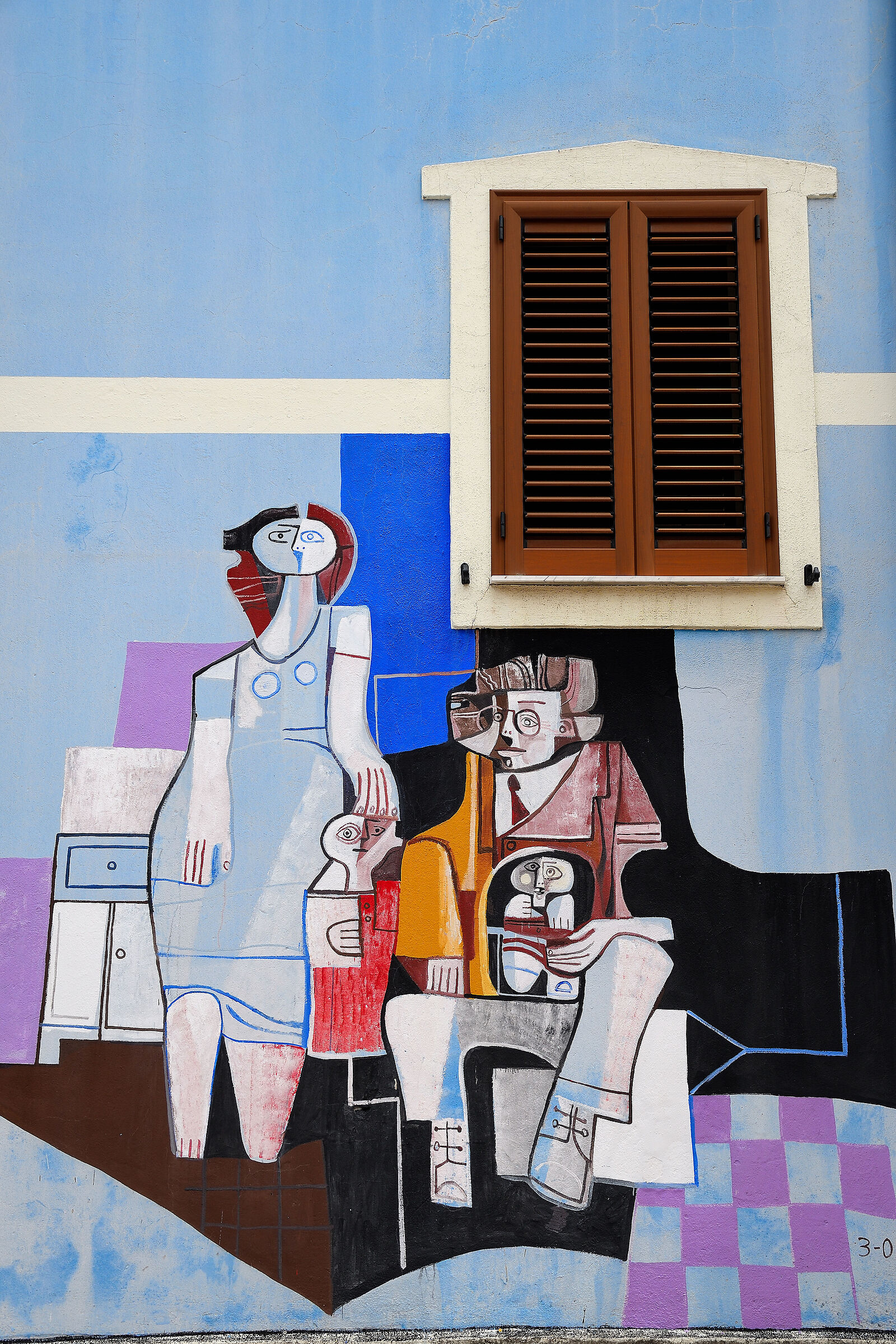 Orgosolo murales cubismo