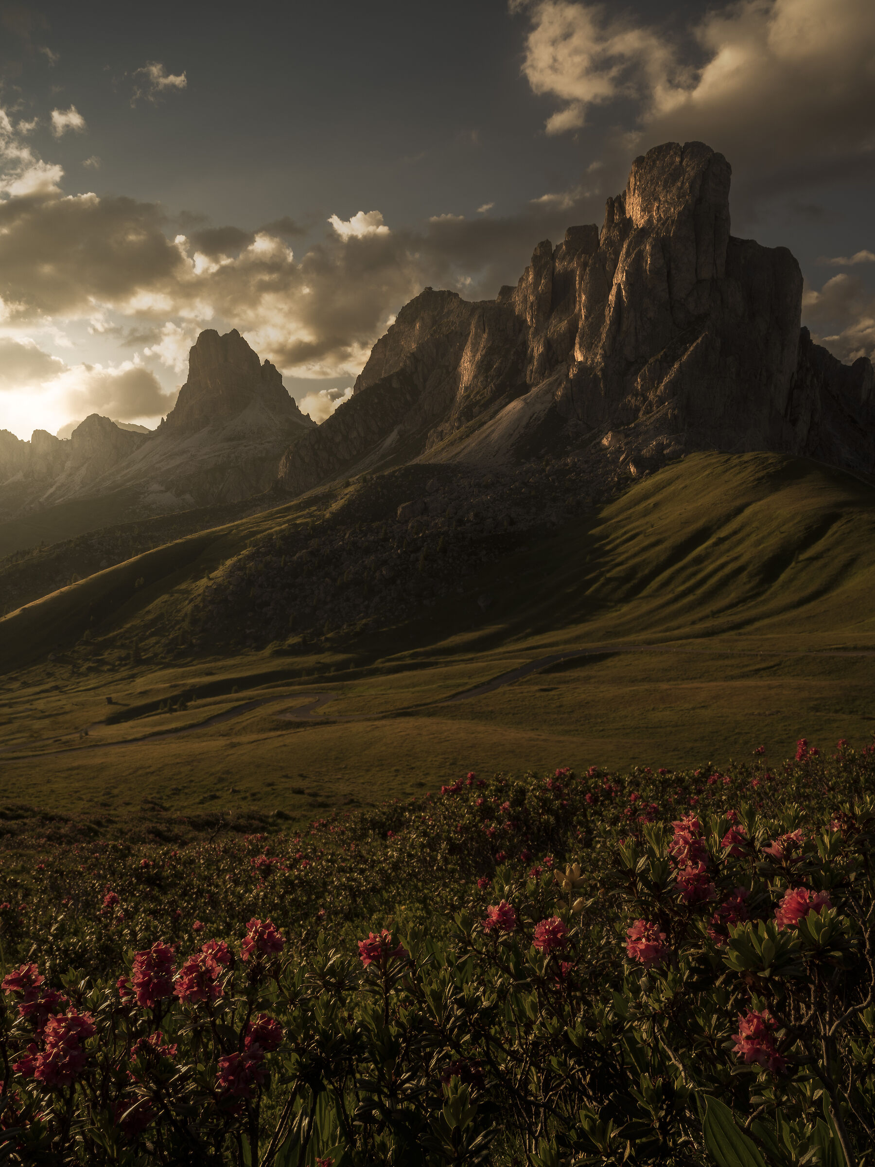 Ra Gusela at sunset