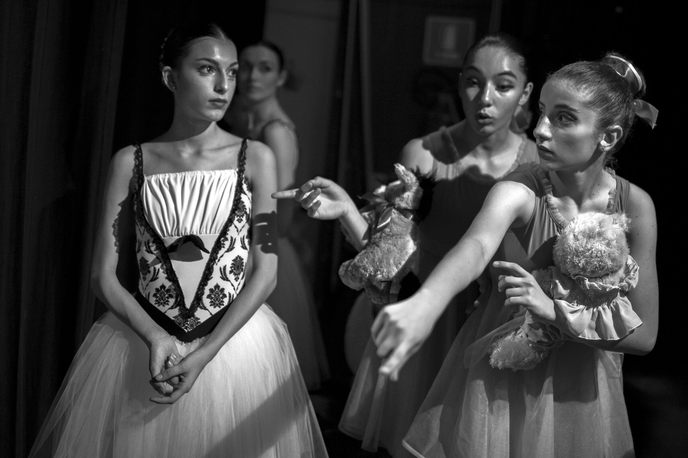 backstage moments