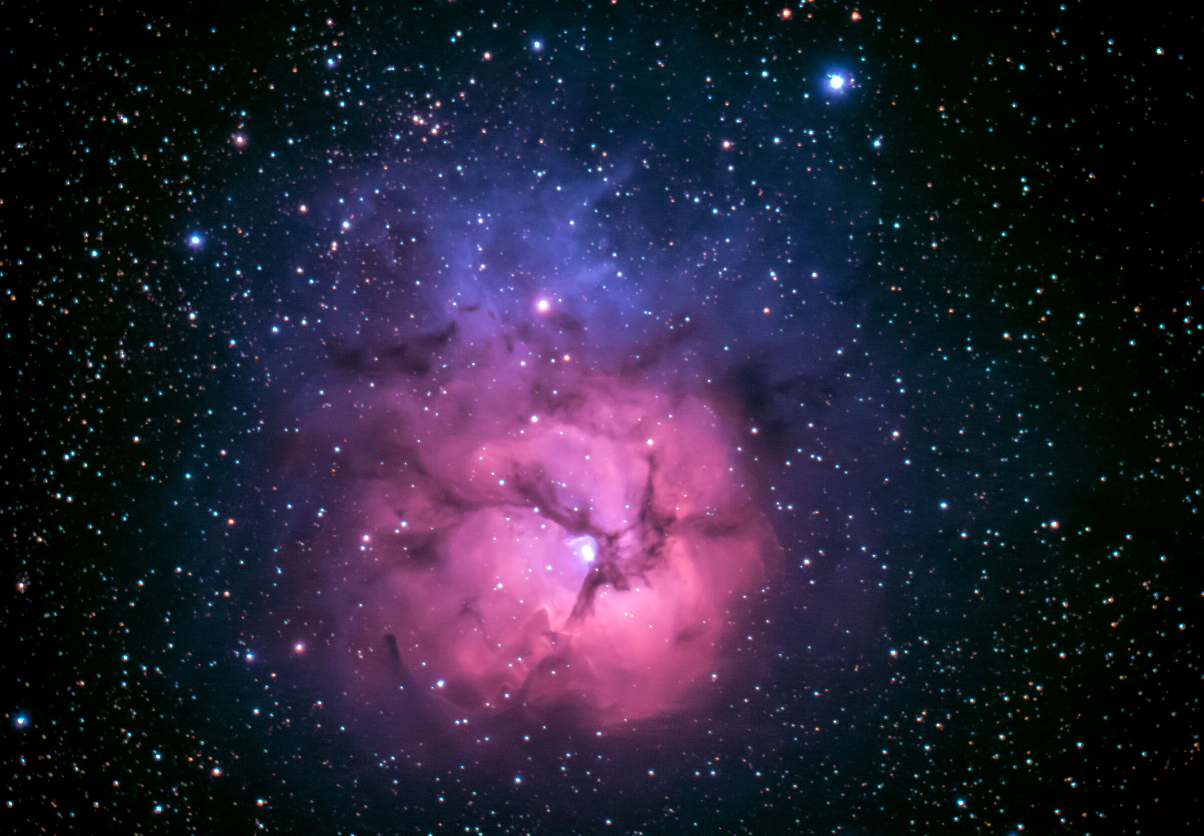Nebula M20 Trifida in Sagittarius