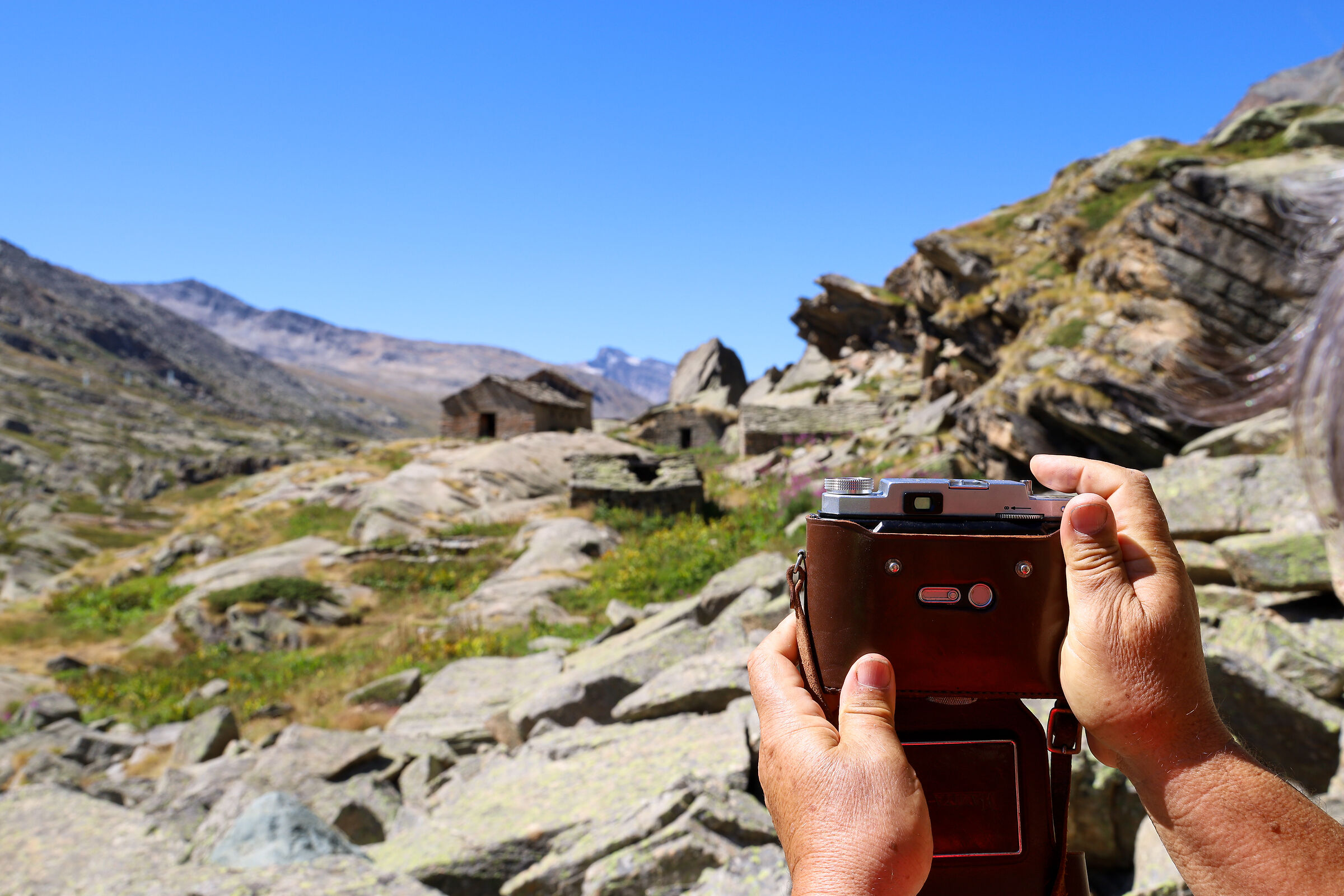 MAMIYA-6 at Pian del Nivolet