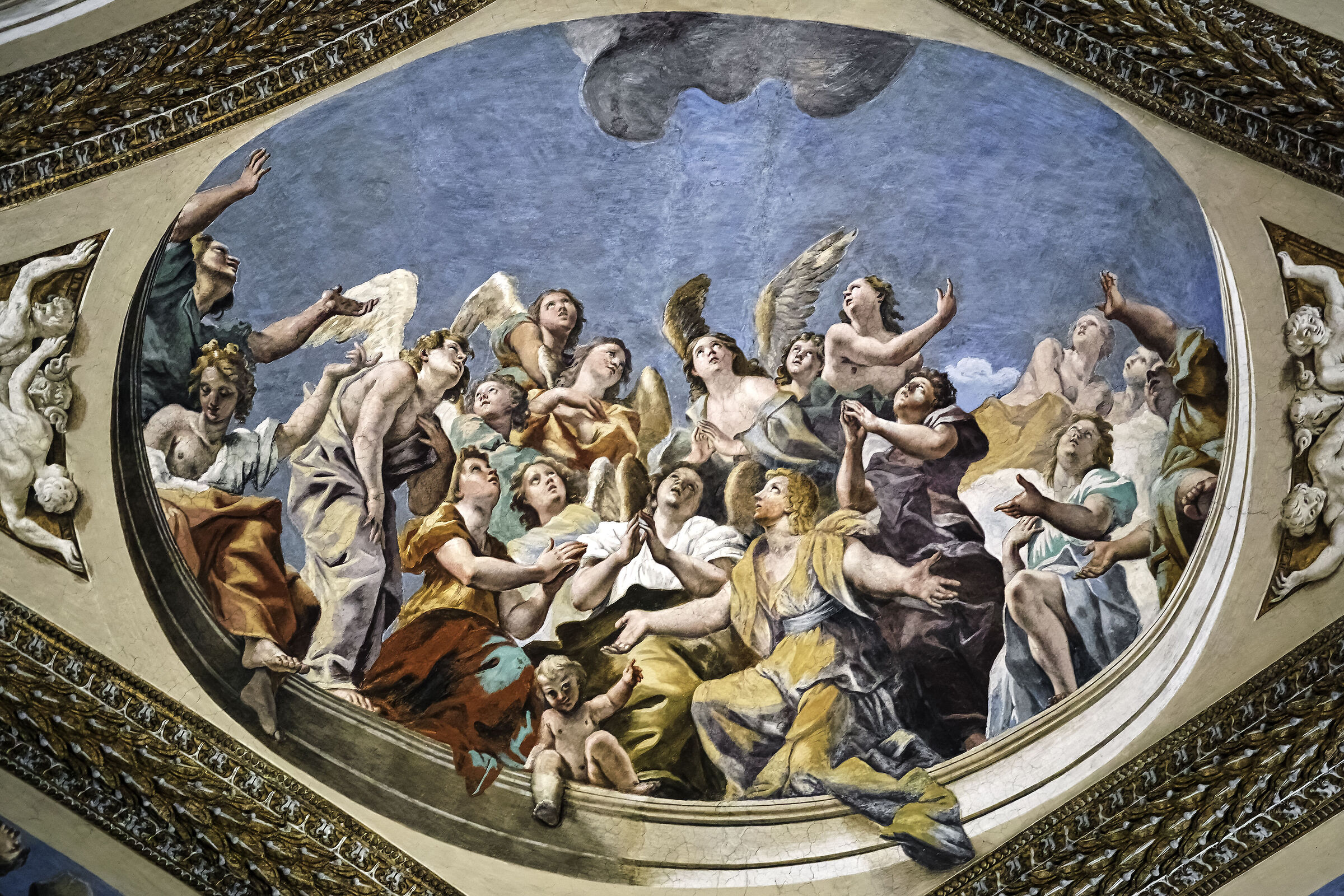 Napoli Certosa S.Martino-Giovanni Lanfranco Ascensione