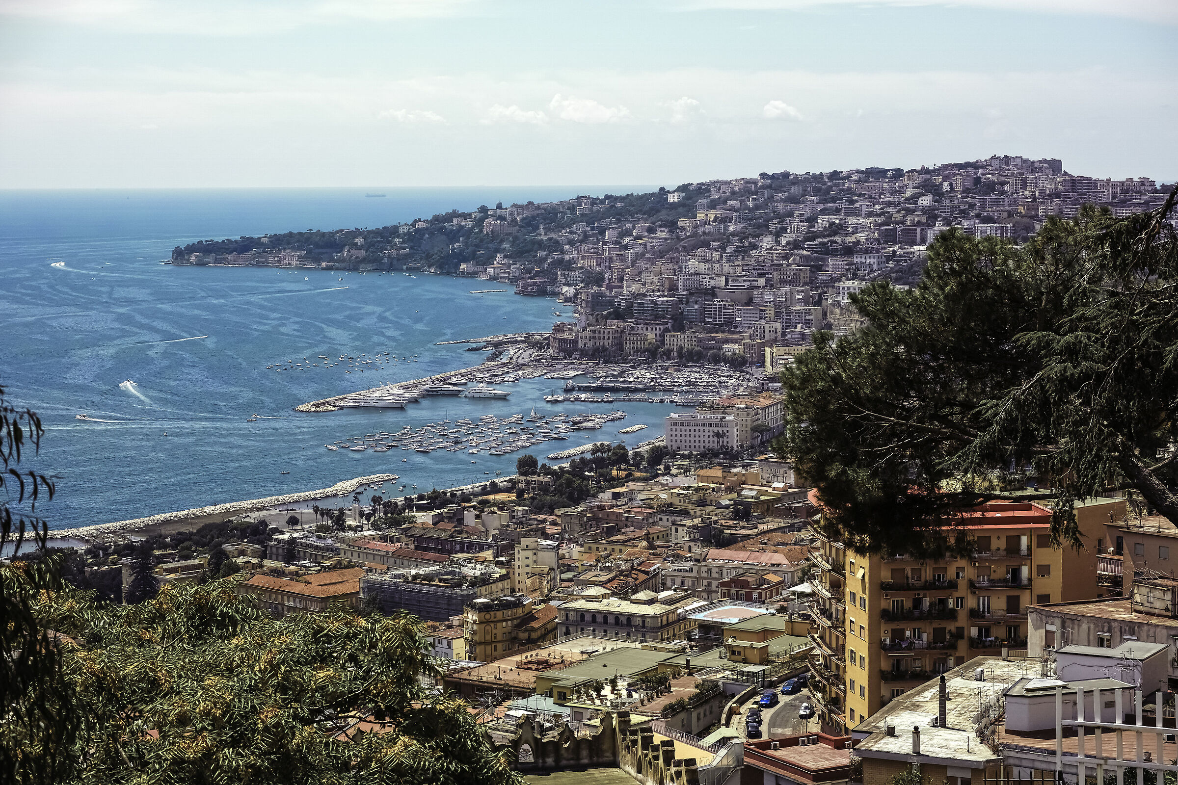 Certosa S.Martino-Vista su Mergellina e Posillipo