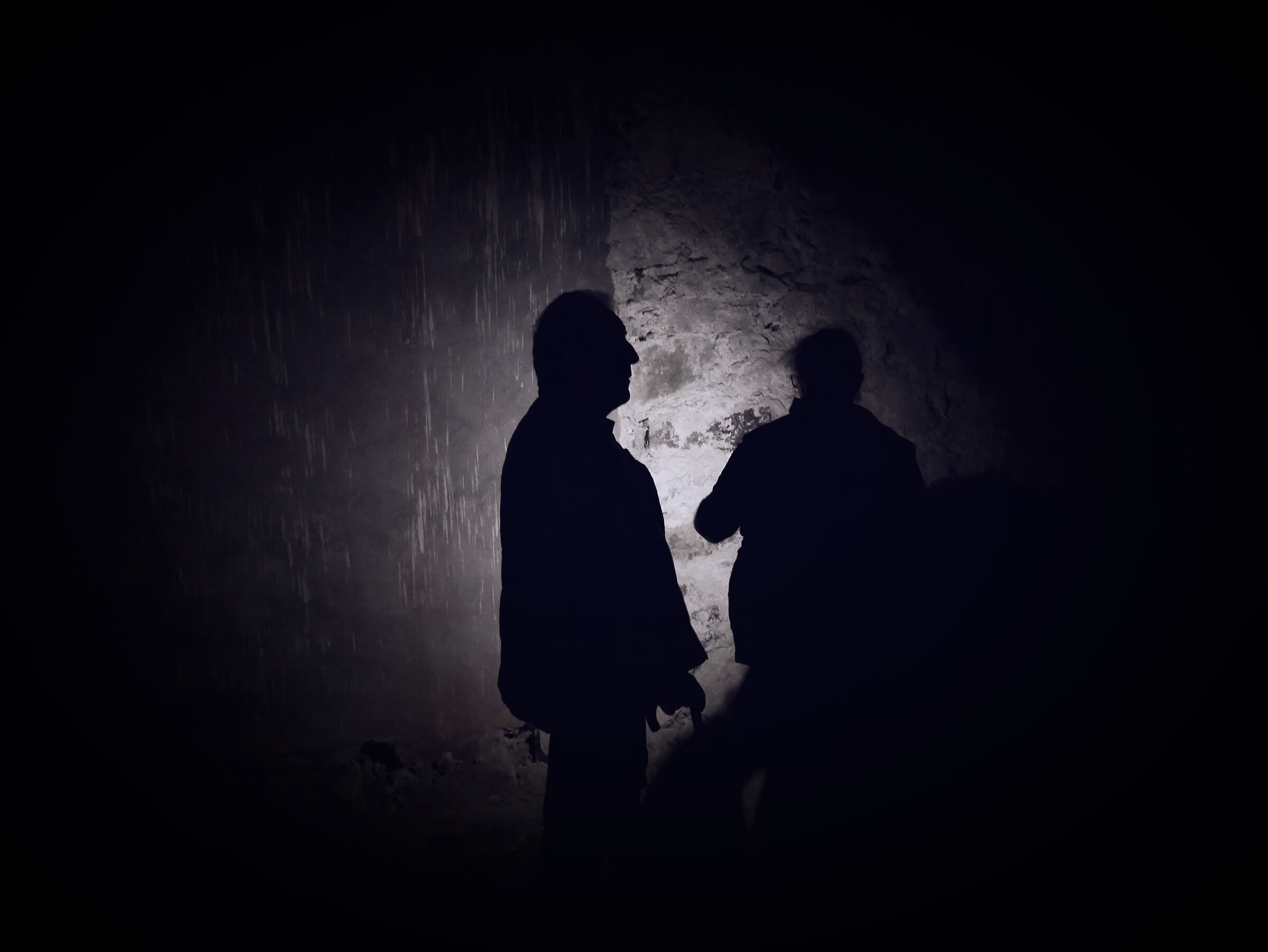 Dark room at the fort of Fenestrelle