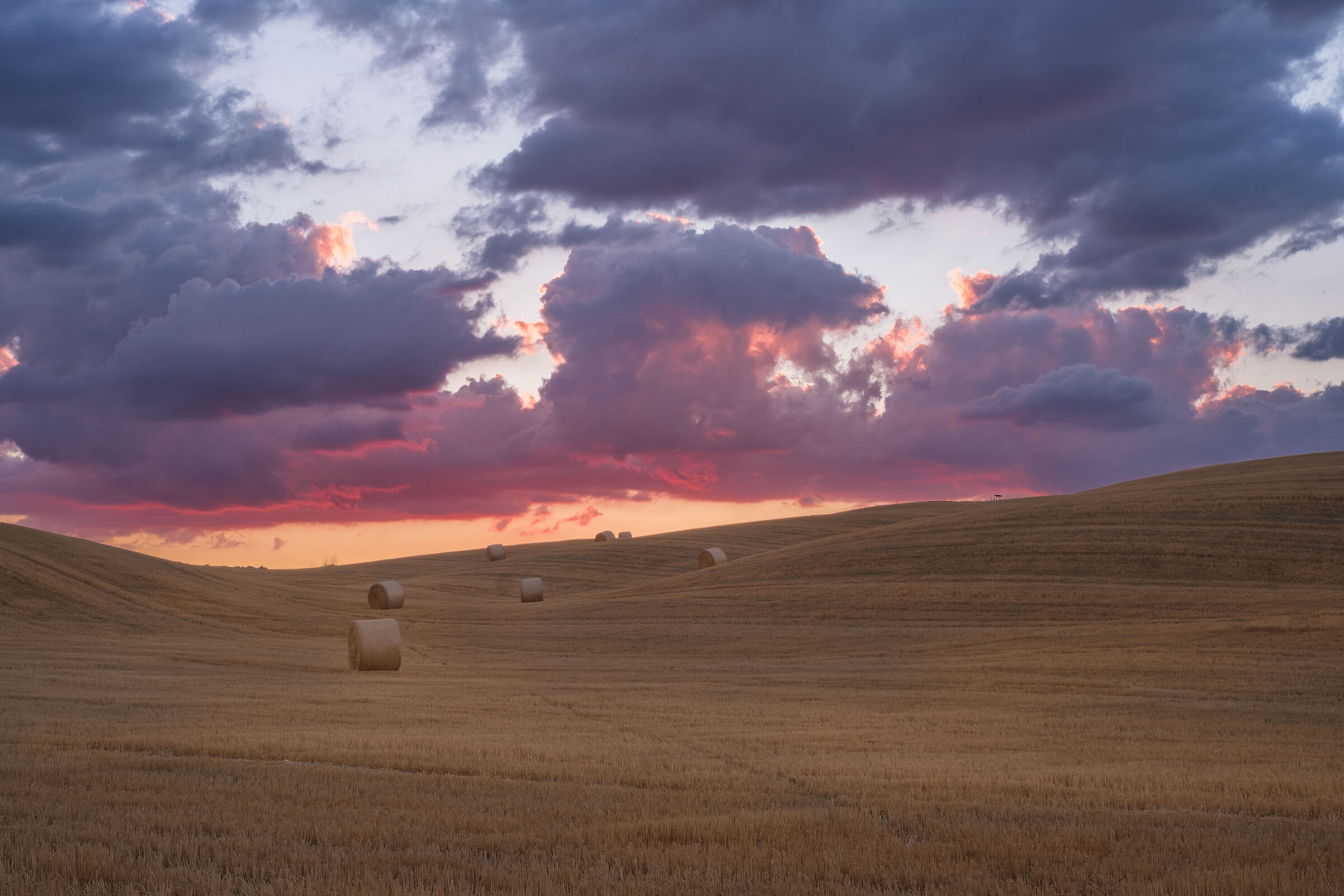 Tramonto in Val d'Orcia