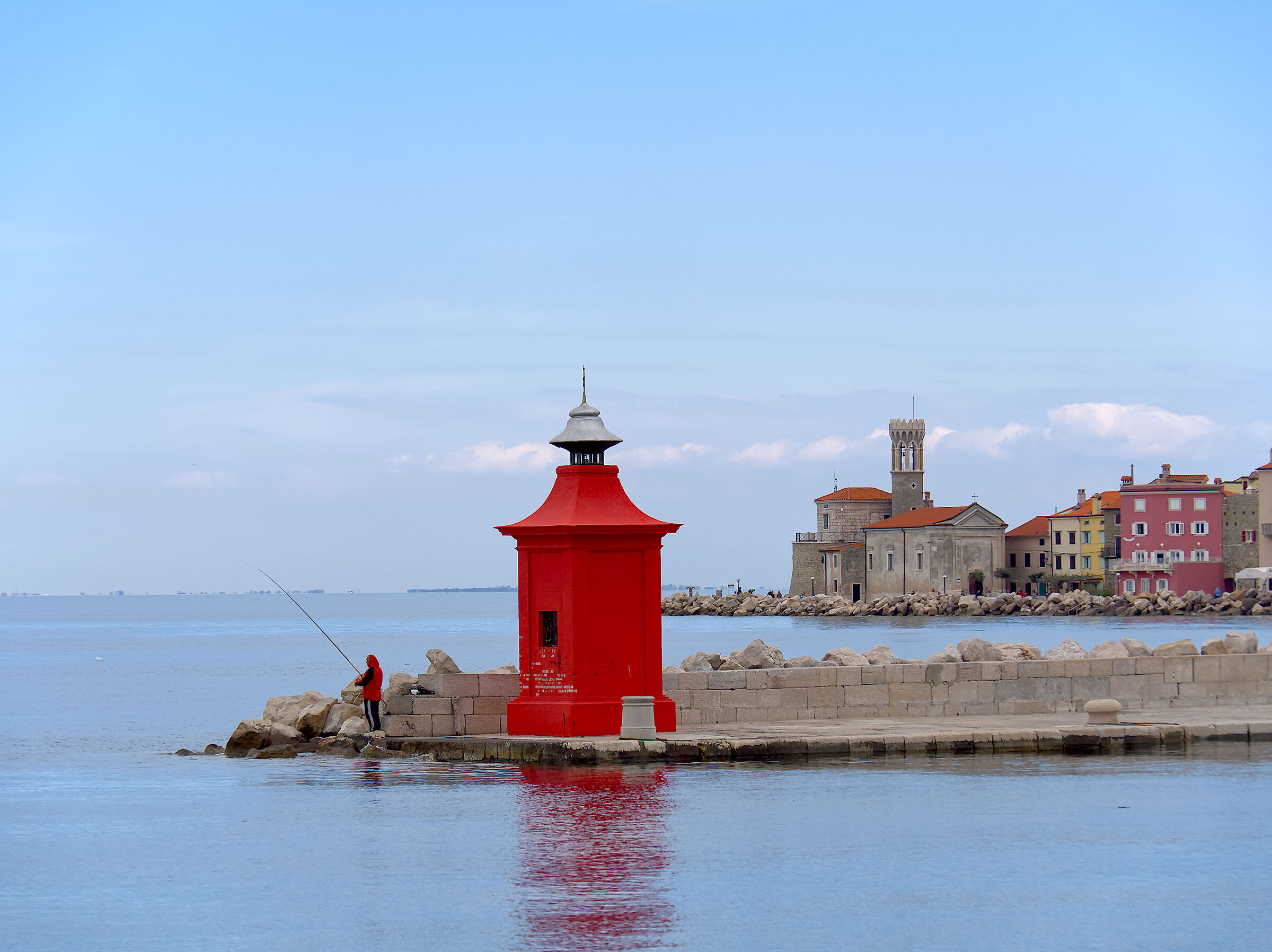 fisherman in Piran