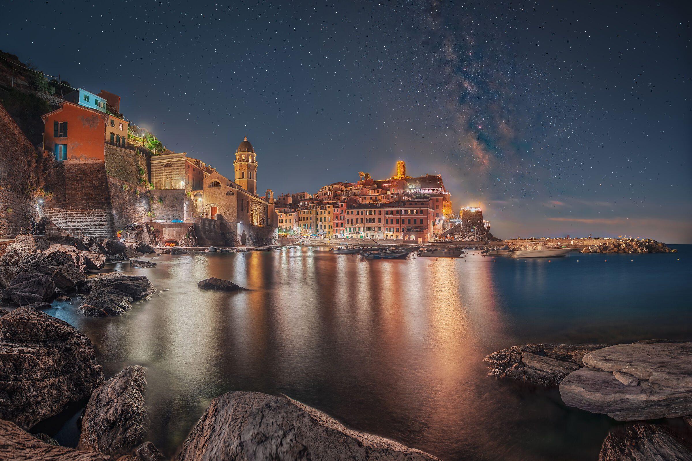 Notte Stellata su Vernazza