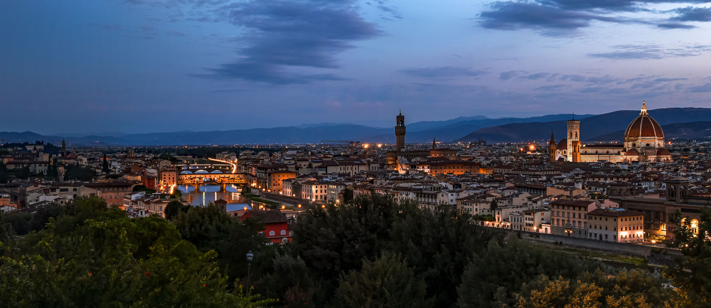Alba su Firenze