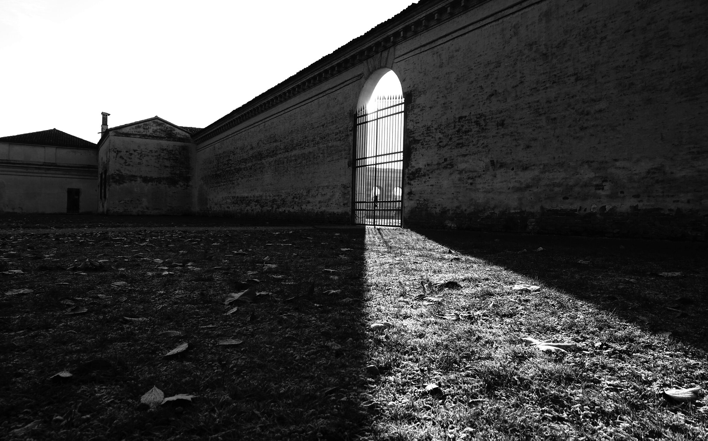 Palazzo Te - uno spiraglio di luce