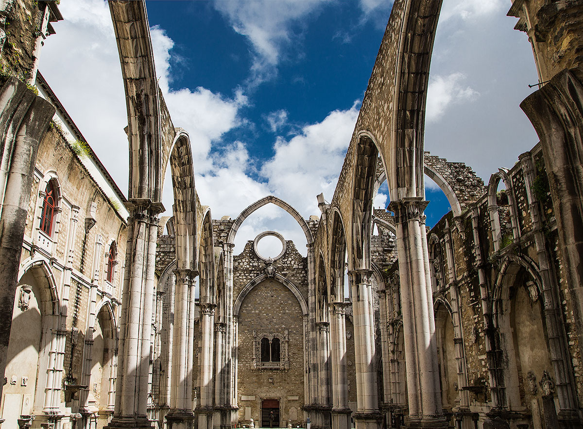 the carmo.Lisbona.
