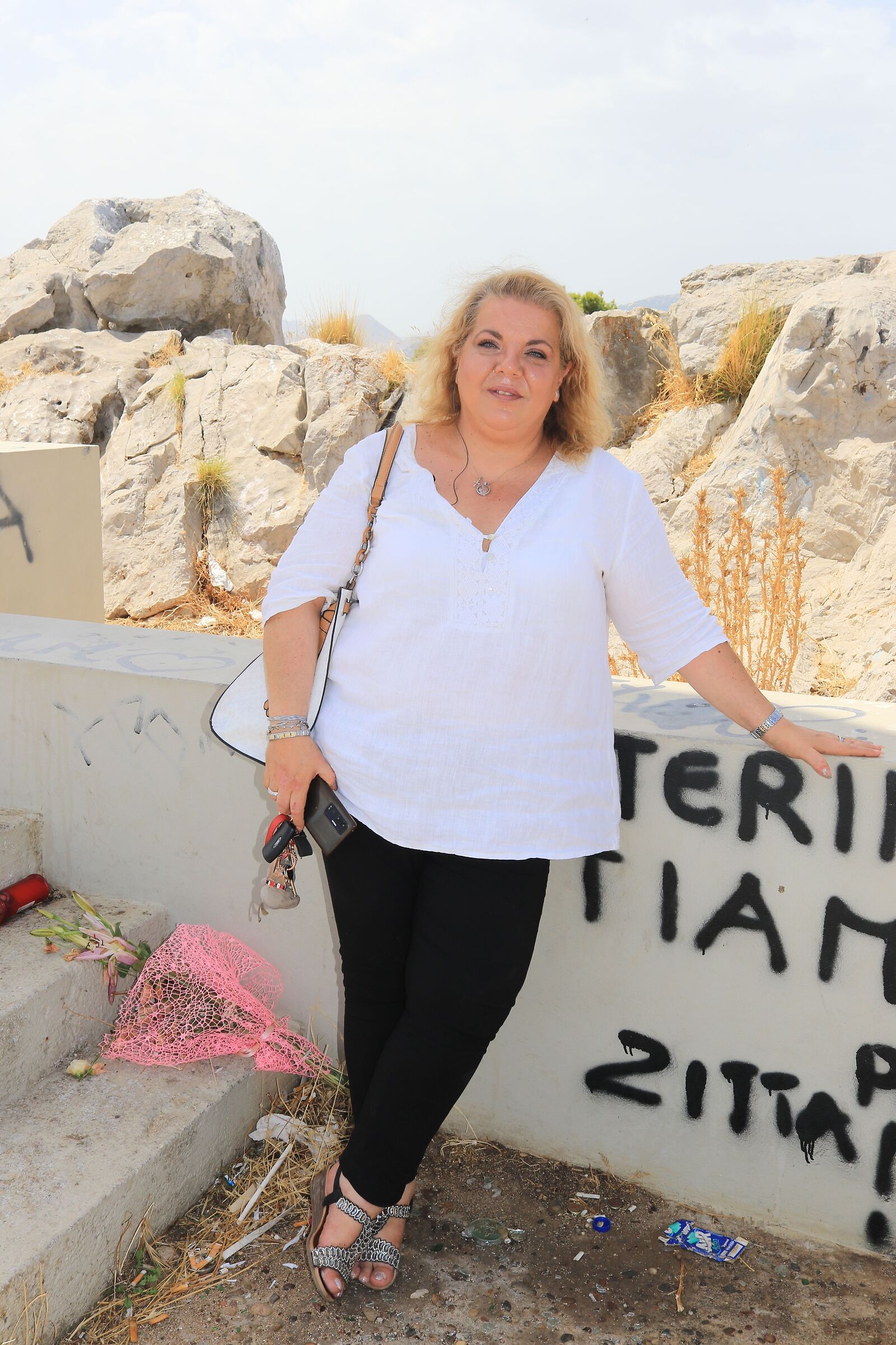 un amica palerminata Monte Pellegrino 16/08/2022