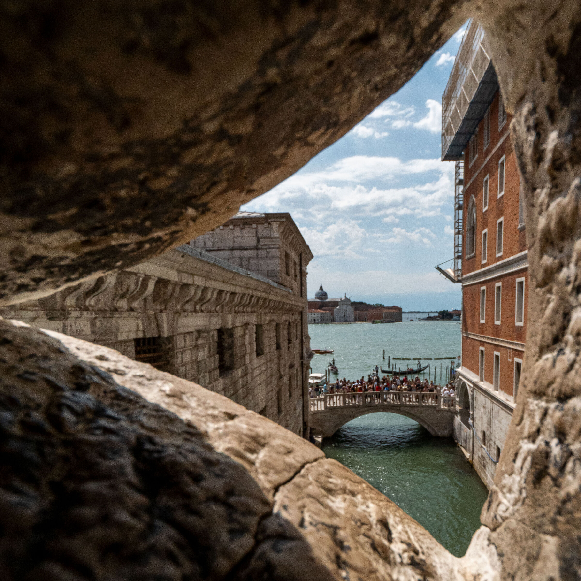 View from the Bridge of Sighs