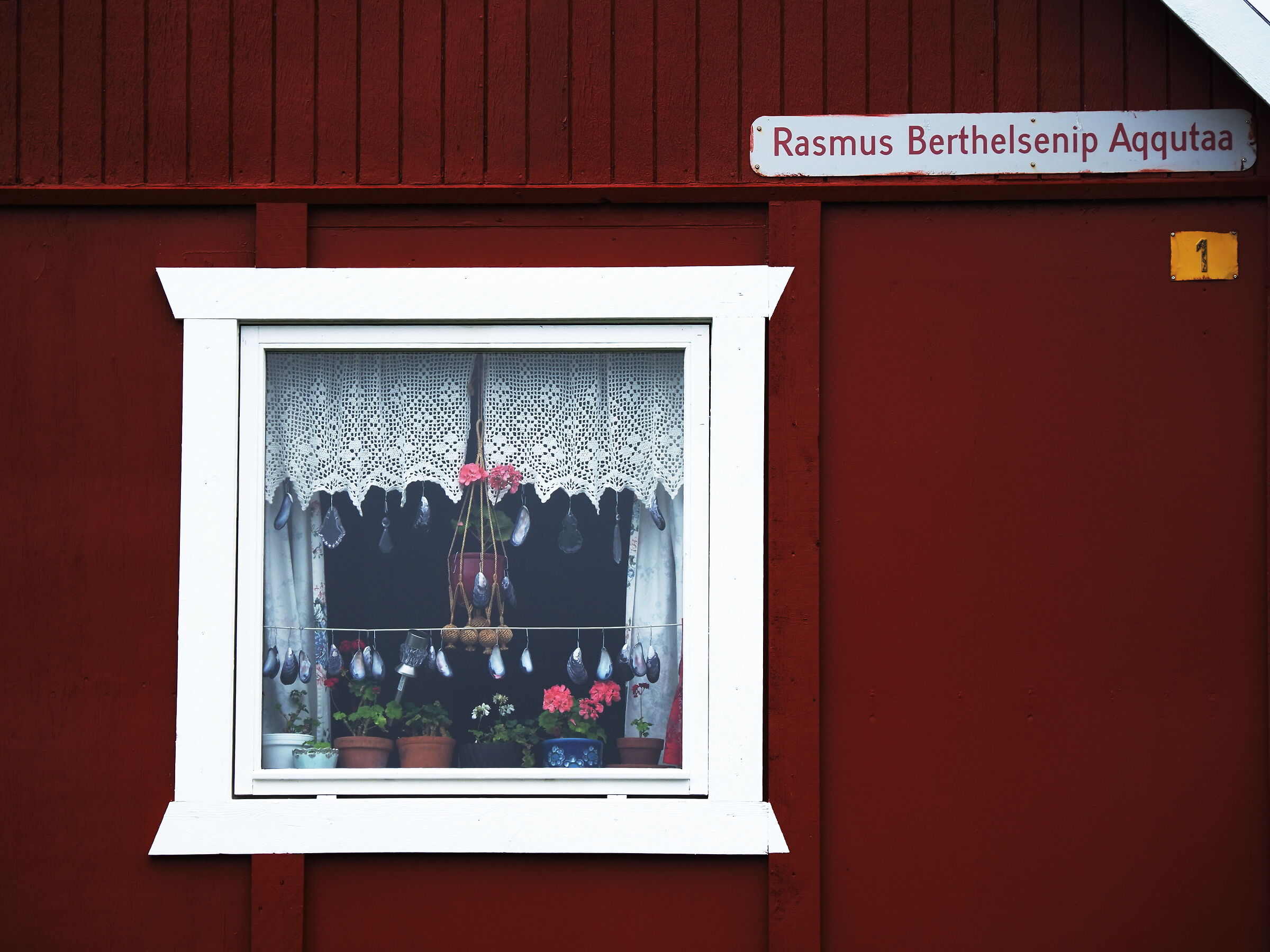 Nuuk: Particolare finestra