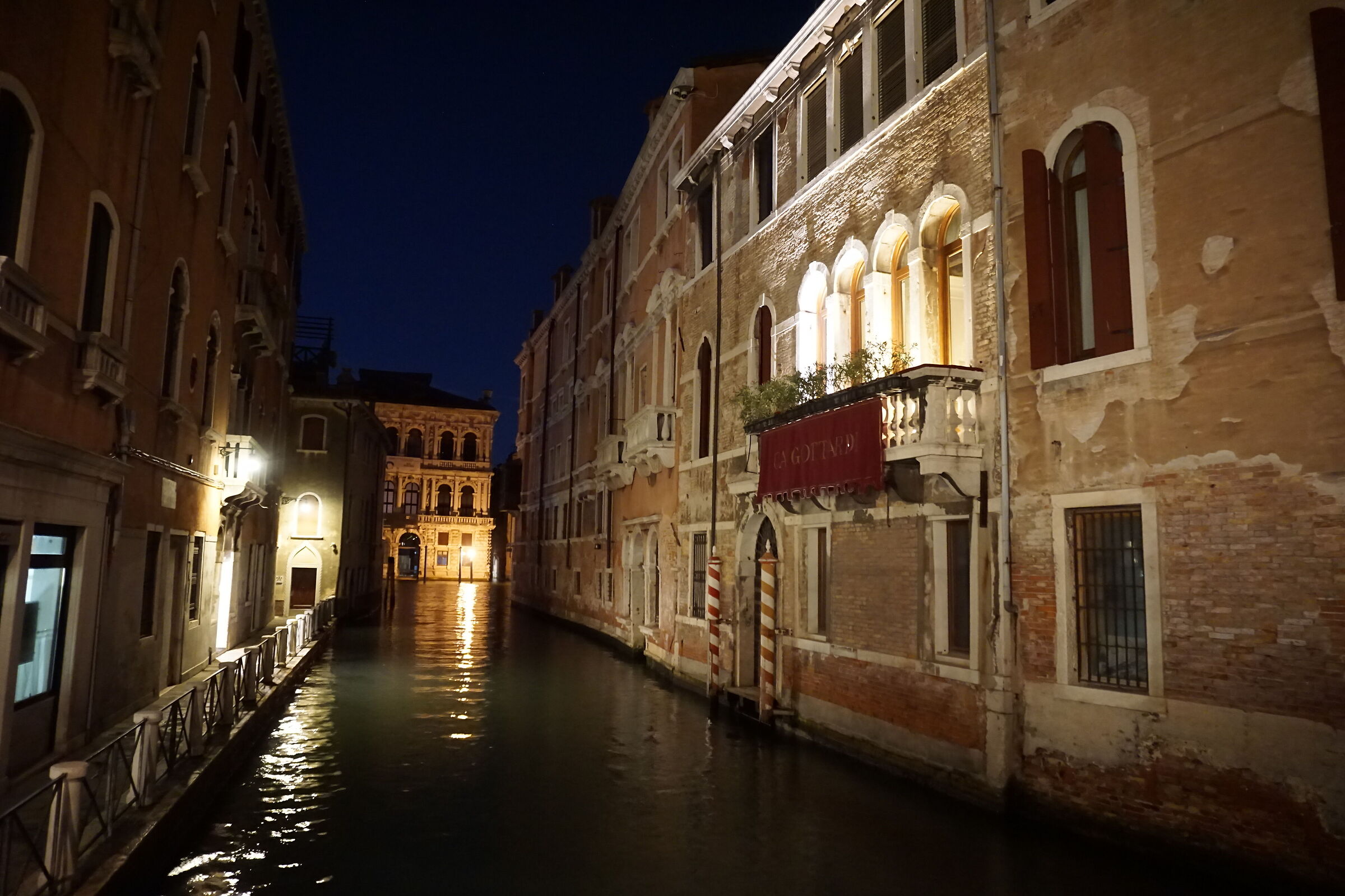 Venice at night