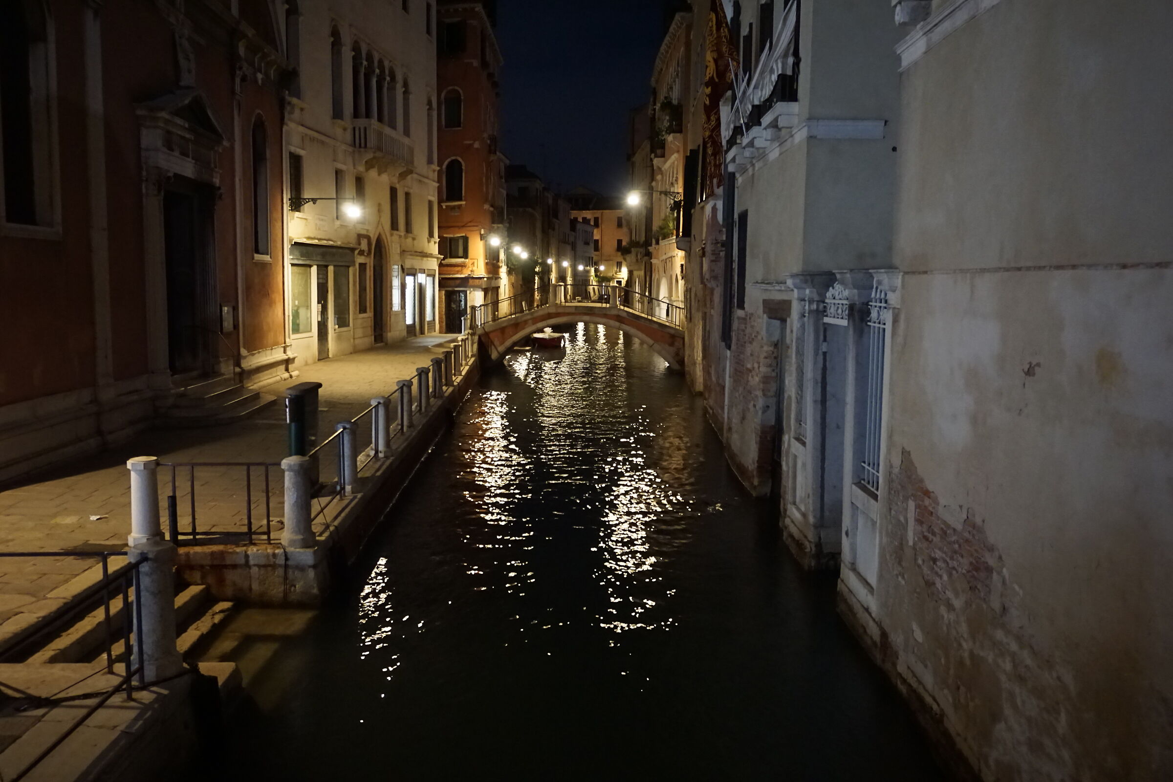 Venice at night