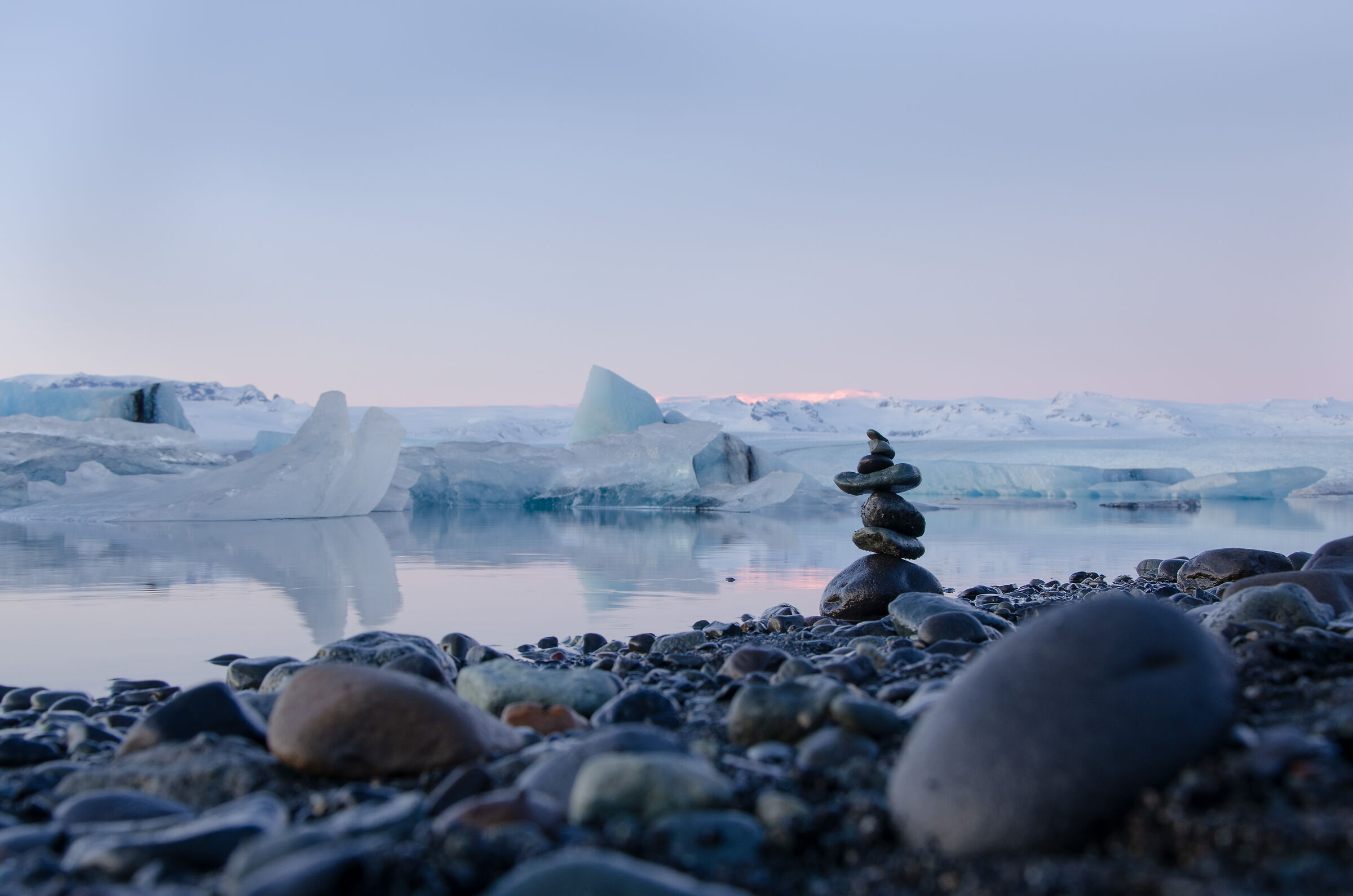Ometto a Jokullsarlon