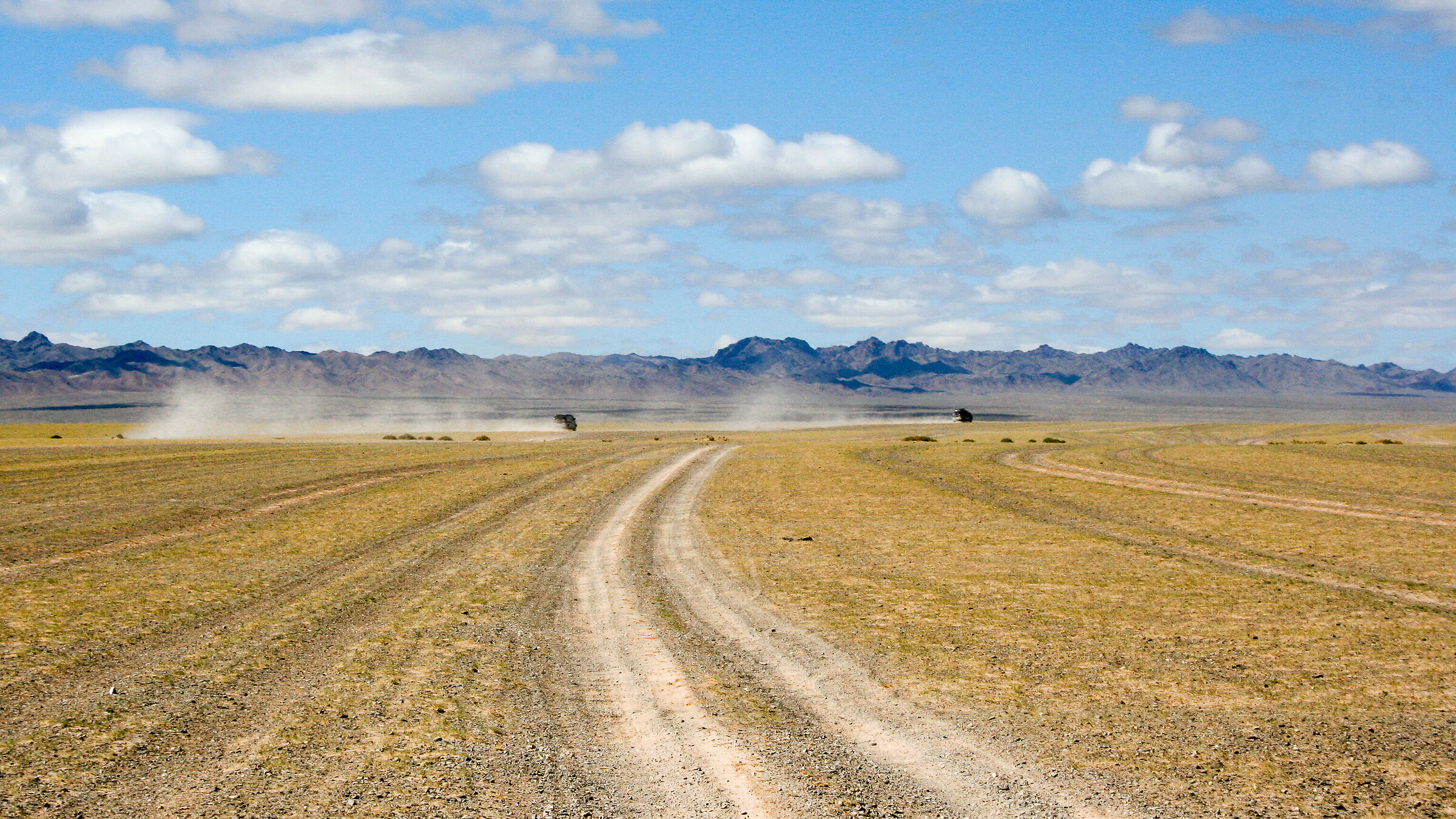 The race in the desert