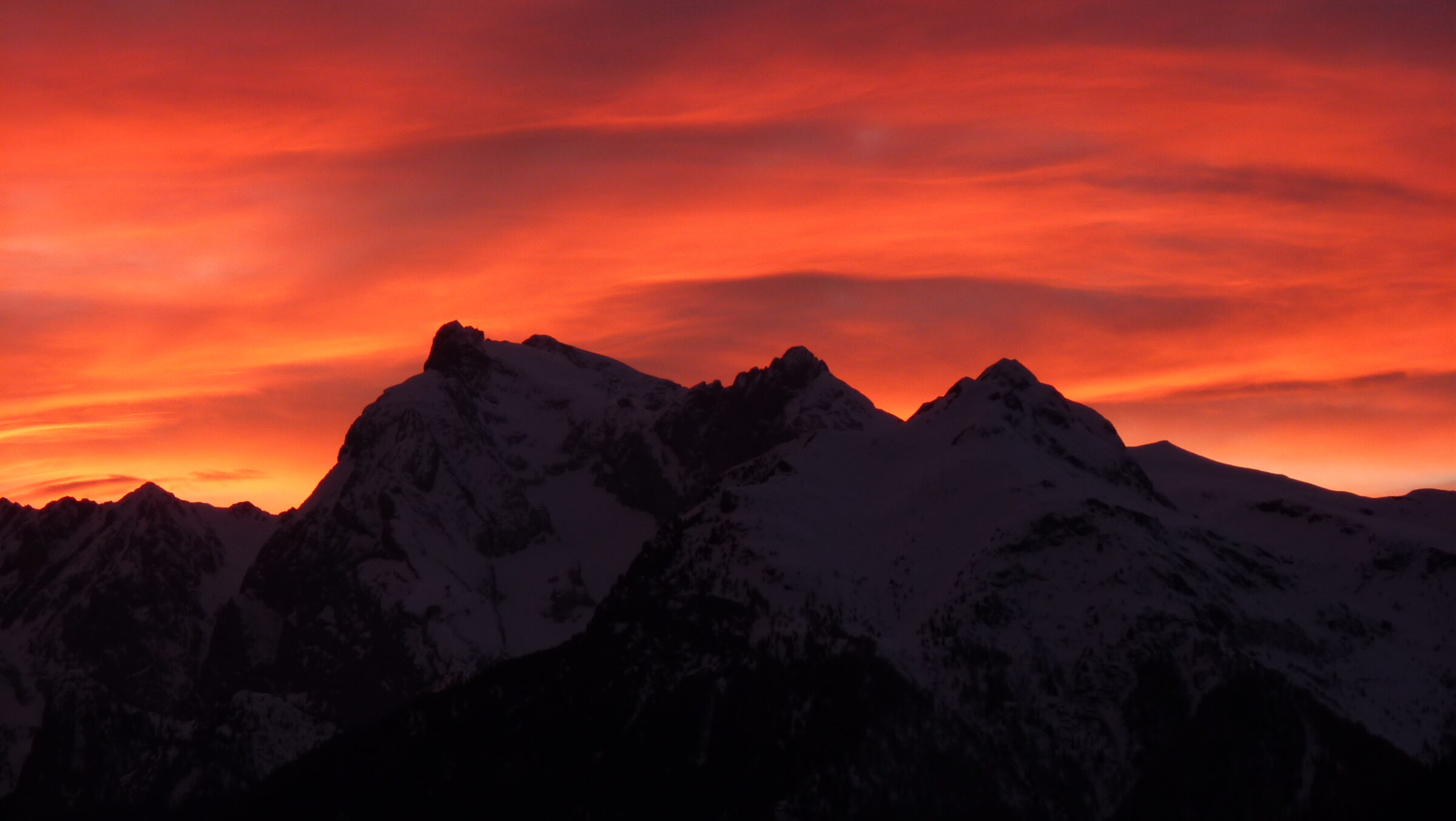 Marmolada in on fire!