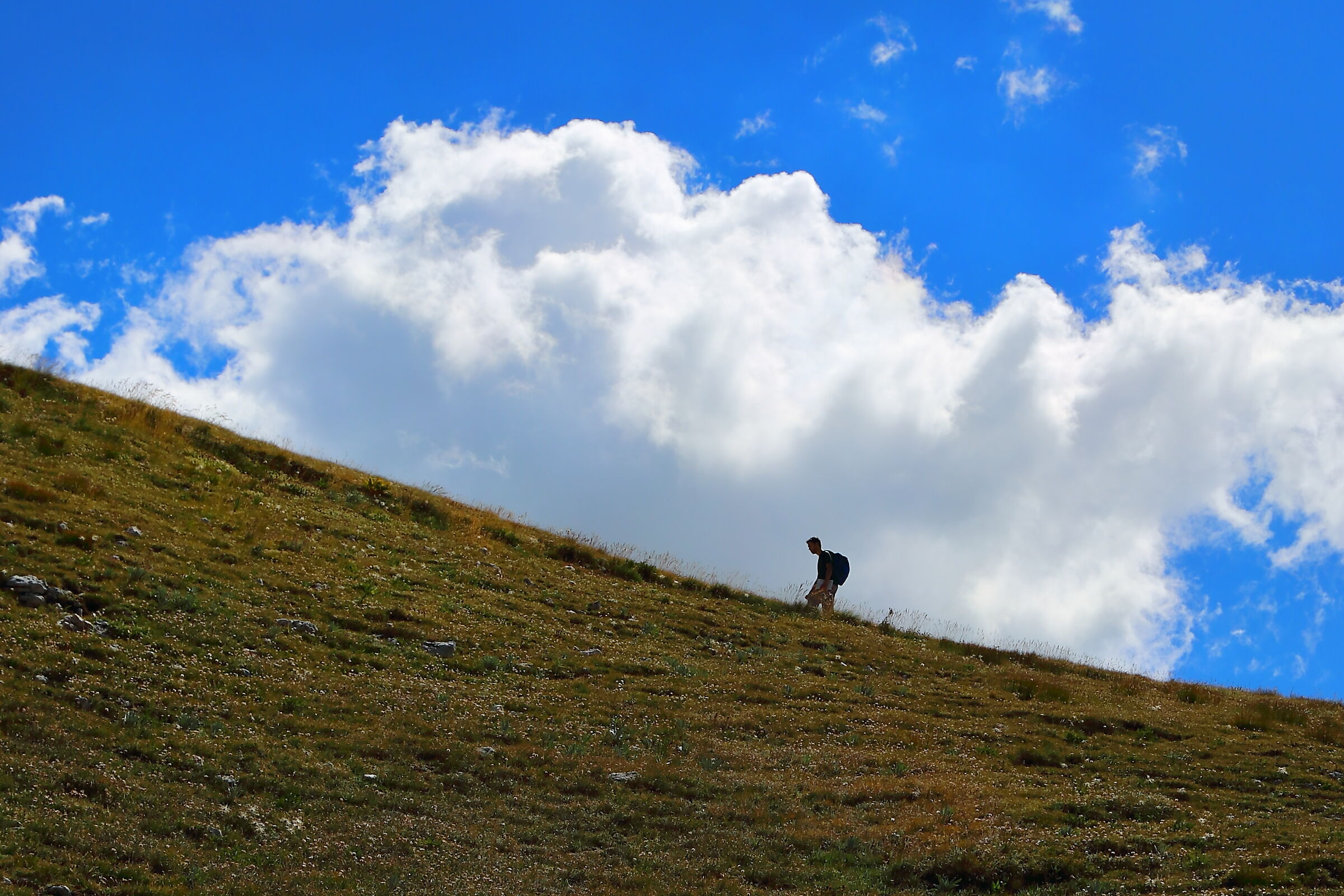 Clouds and steps