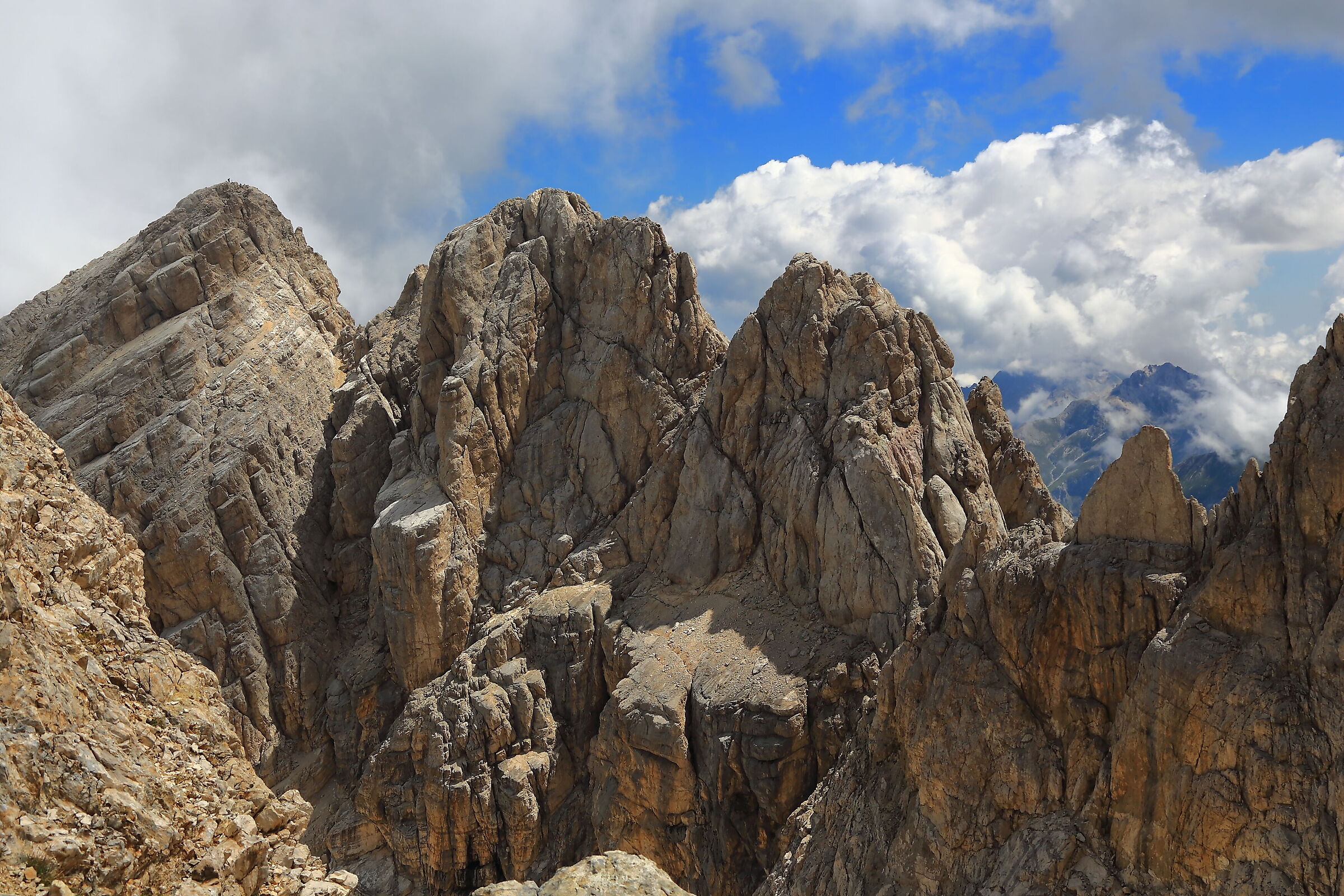 The view from the Corno Grande