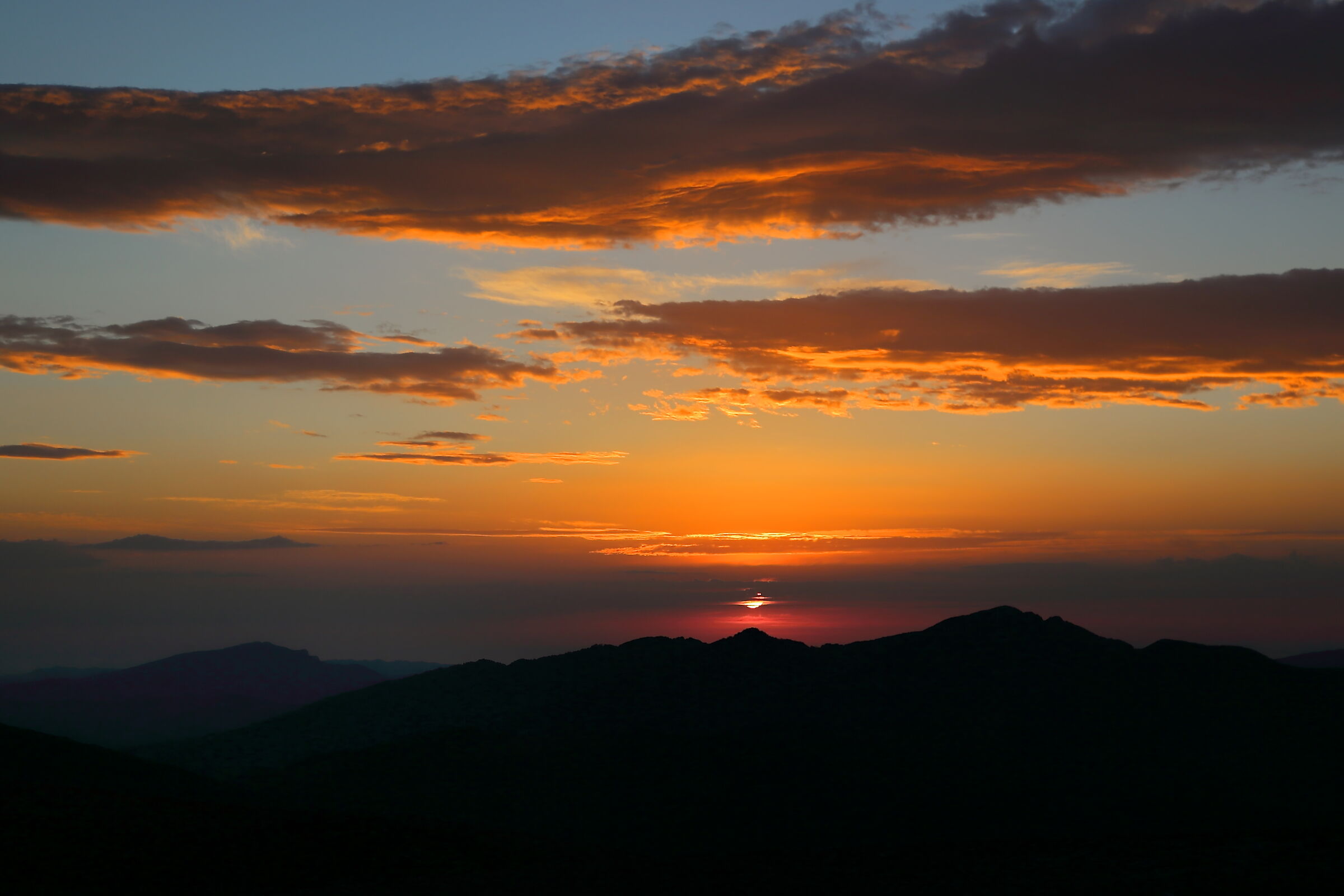 Sunrise from Forca di Presta