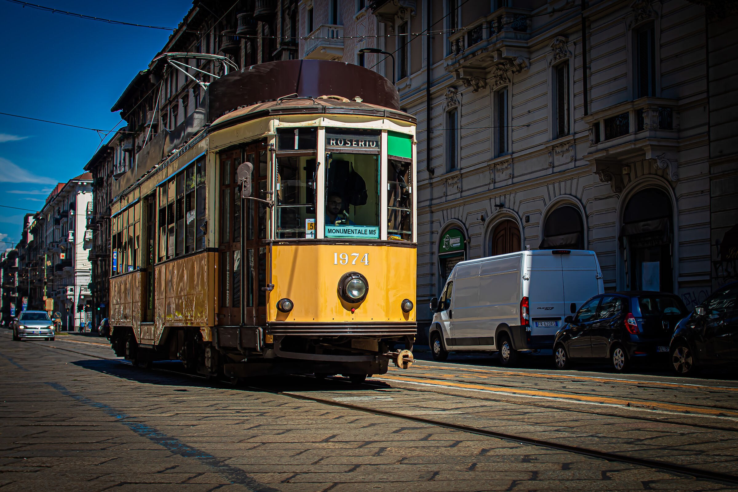 Milan, the tram