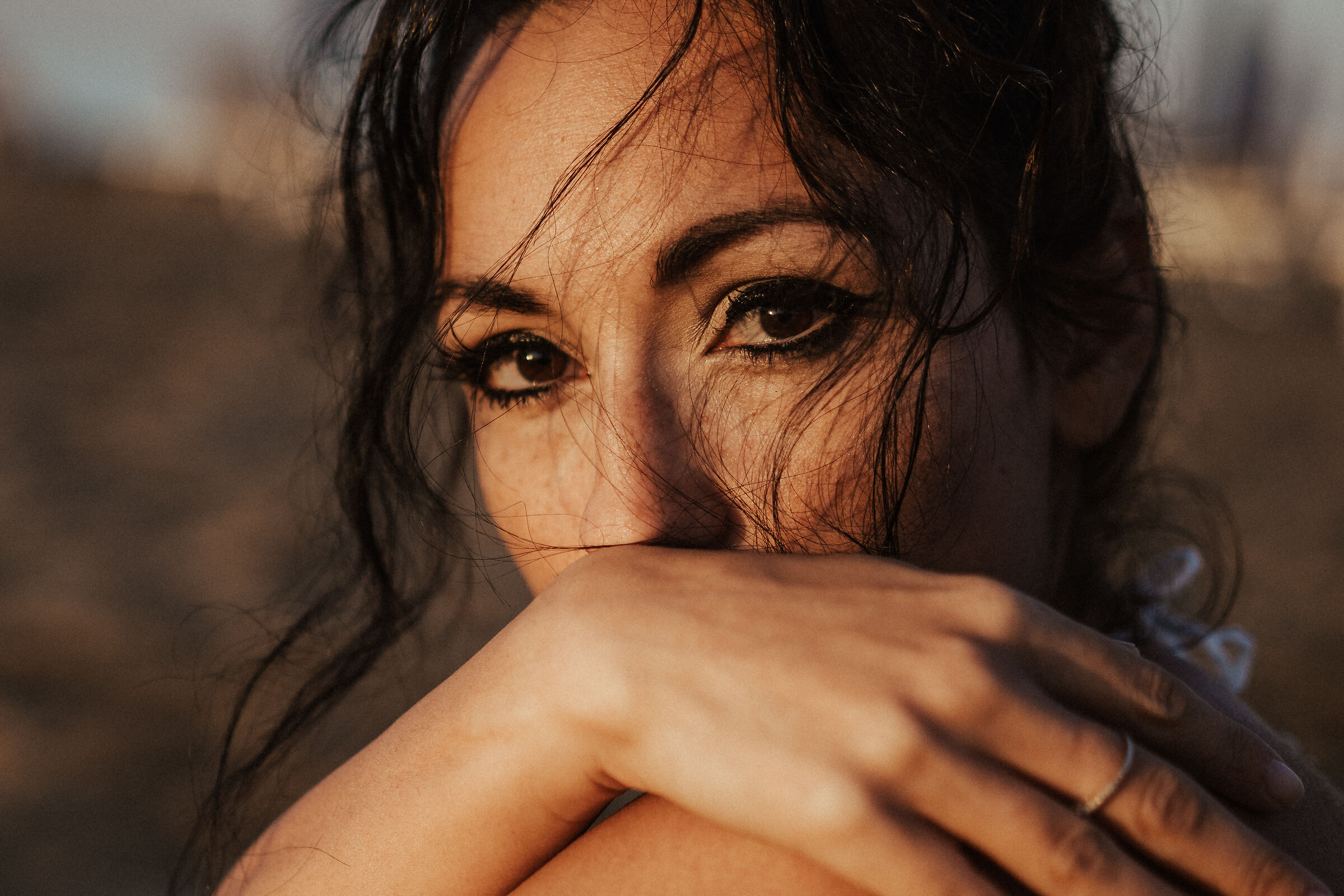 A morning at the seaside ..