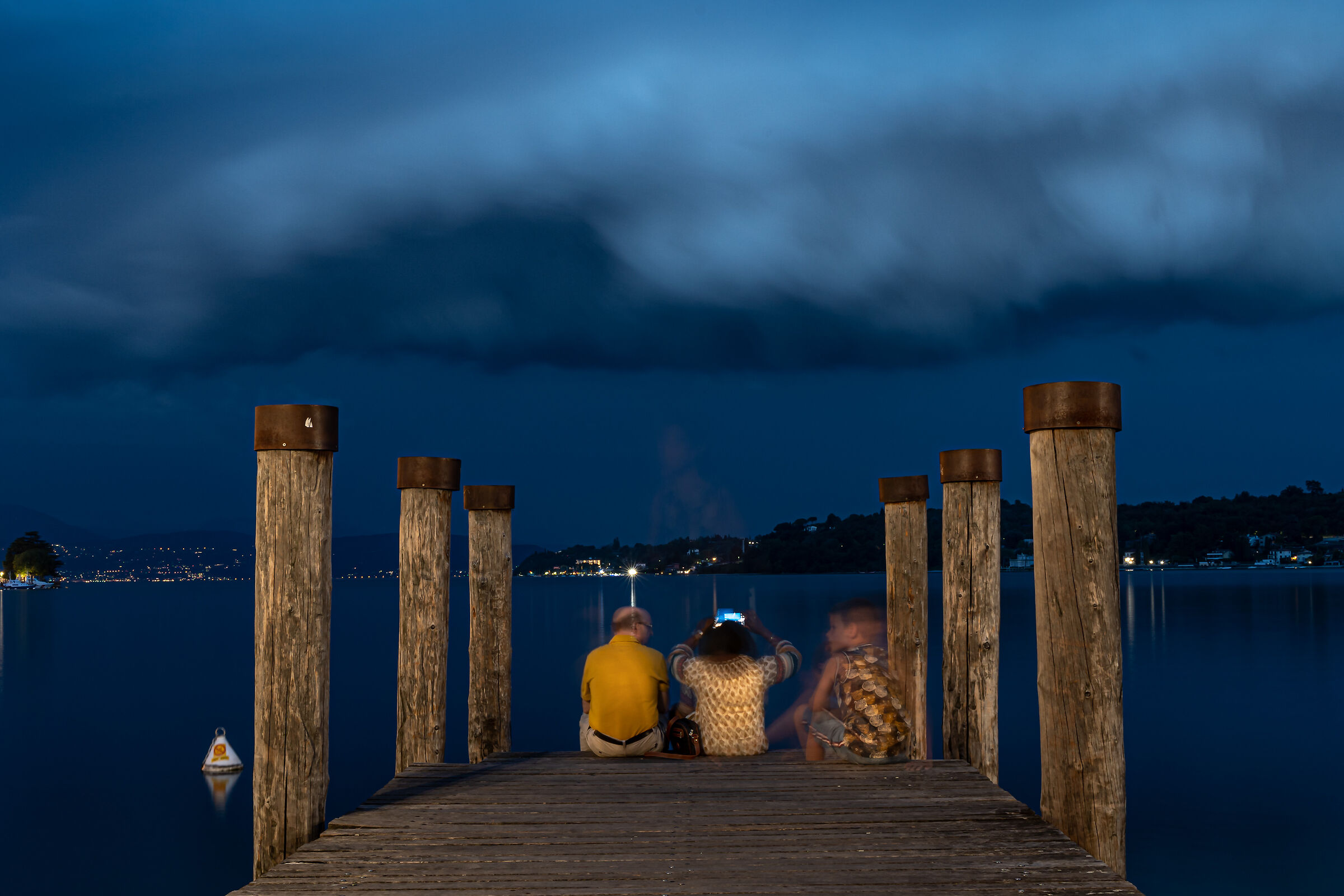 Salò aspettando il temporale