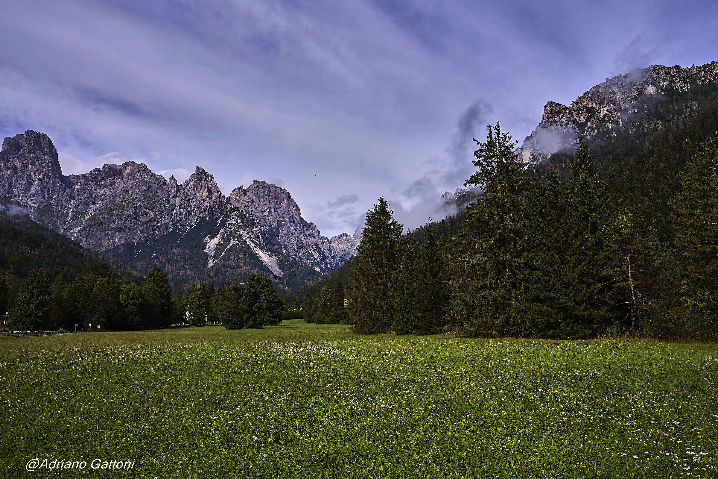 Pale di San Martino lato B da val Canali
