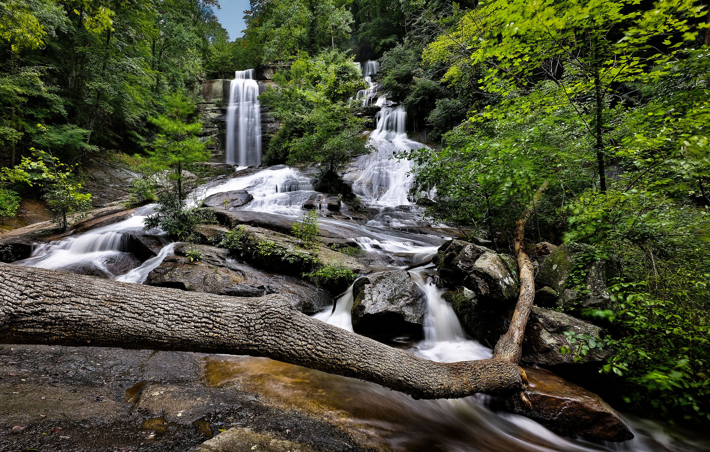 Twin Falls, Sunset South Carolina, US