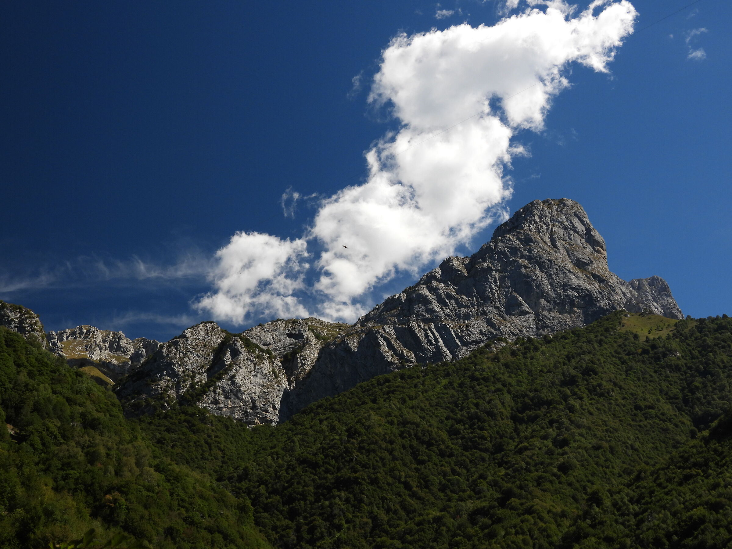 Le Grigne from the path to Alpe d'era