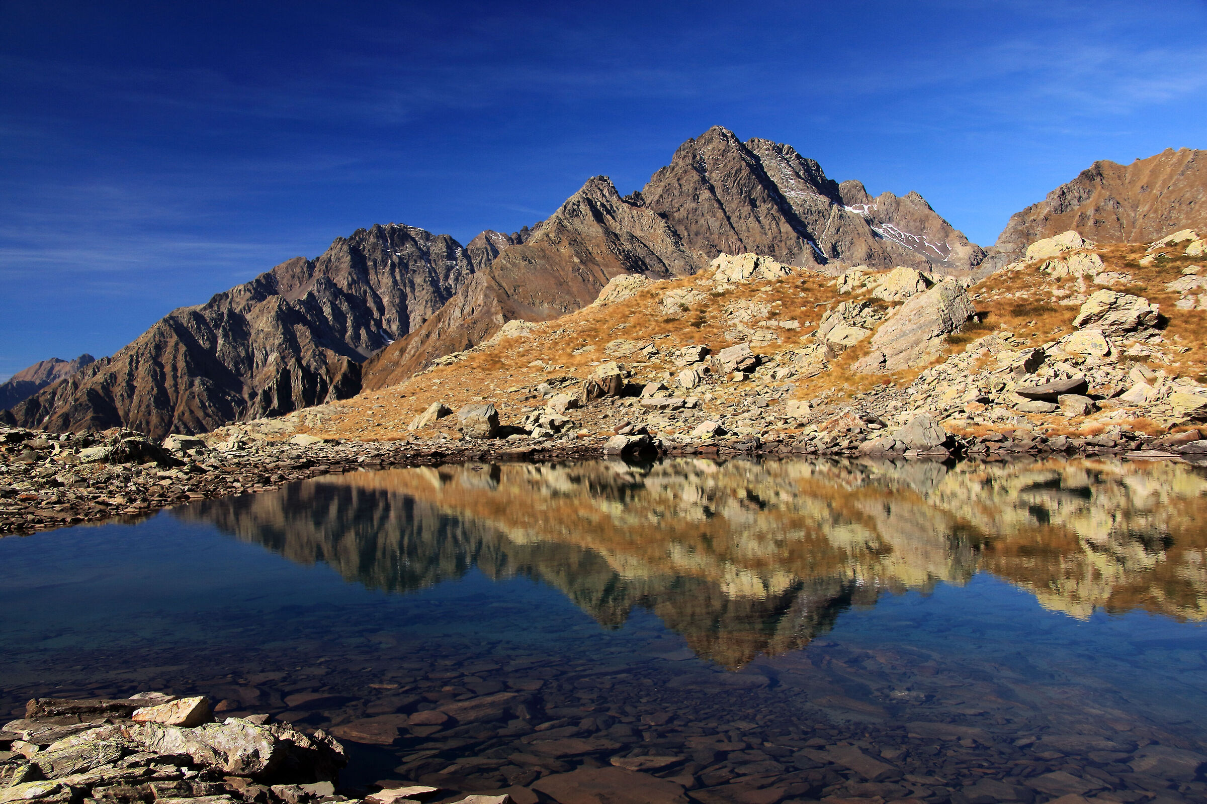 magical autumn at high altitude