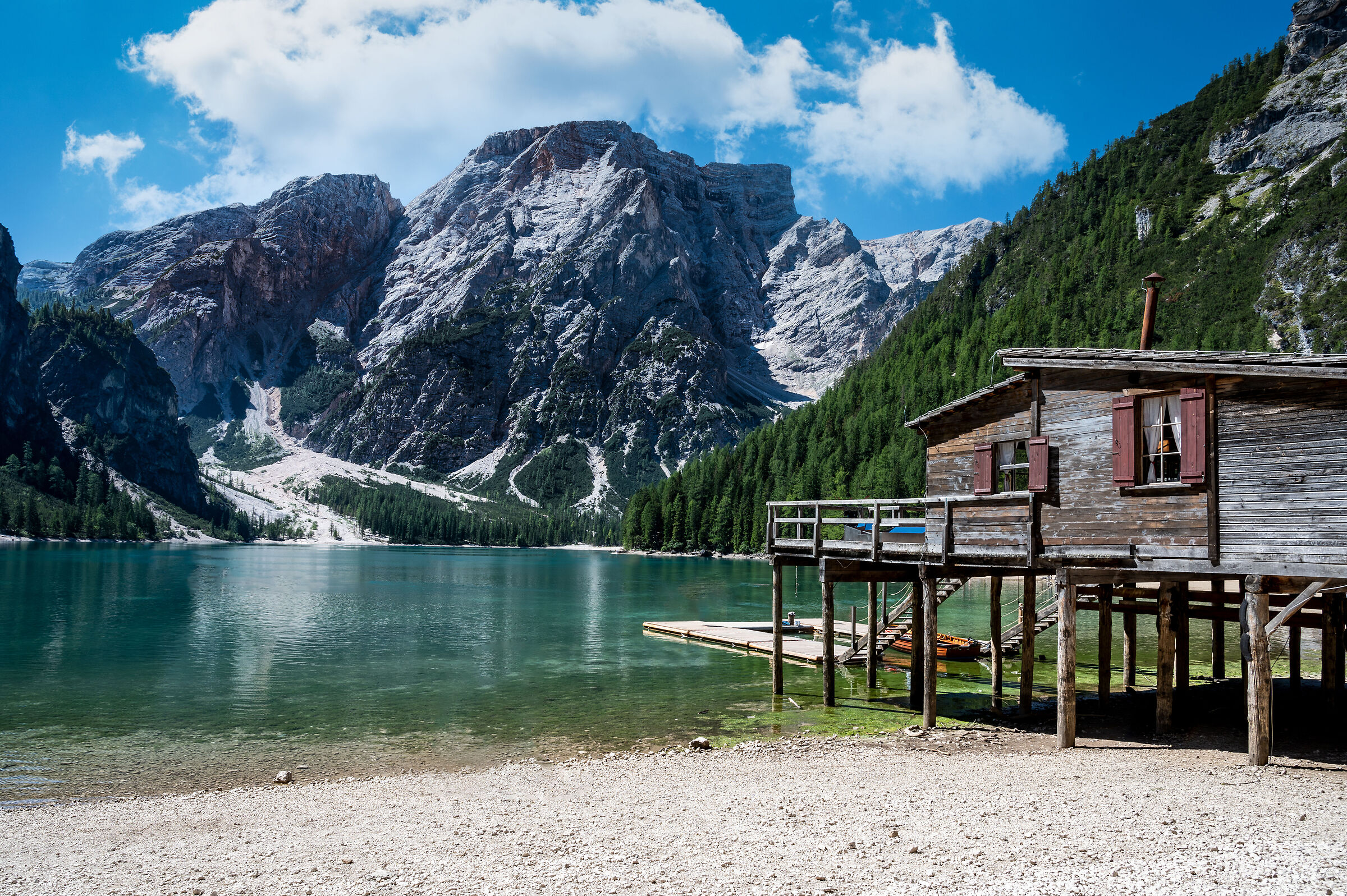 Braies, il lago