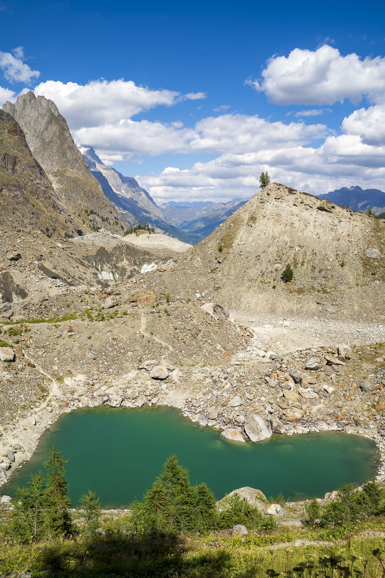 La val Veny ed i laghi a forma di cuore