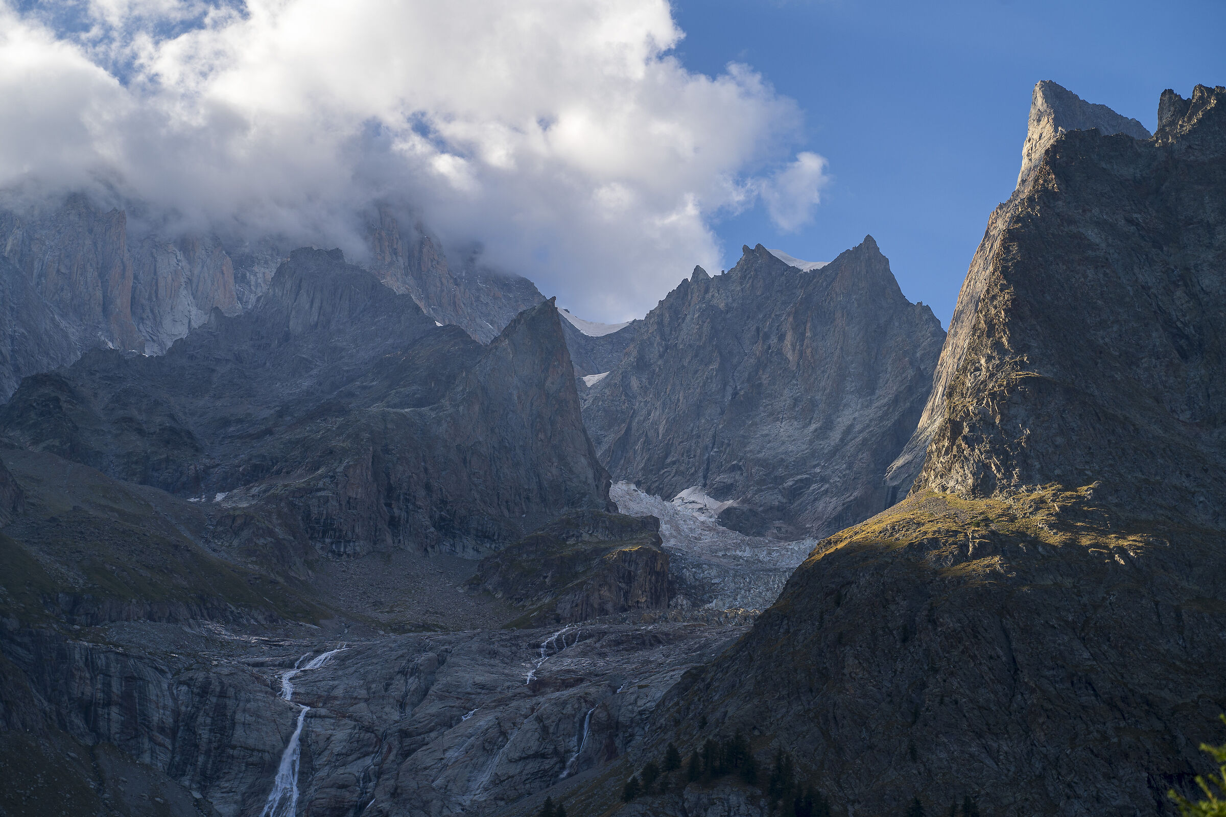 Le montagne della valle d'aosta
