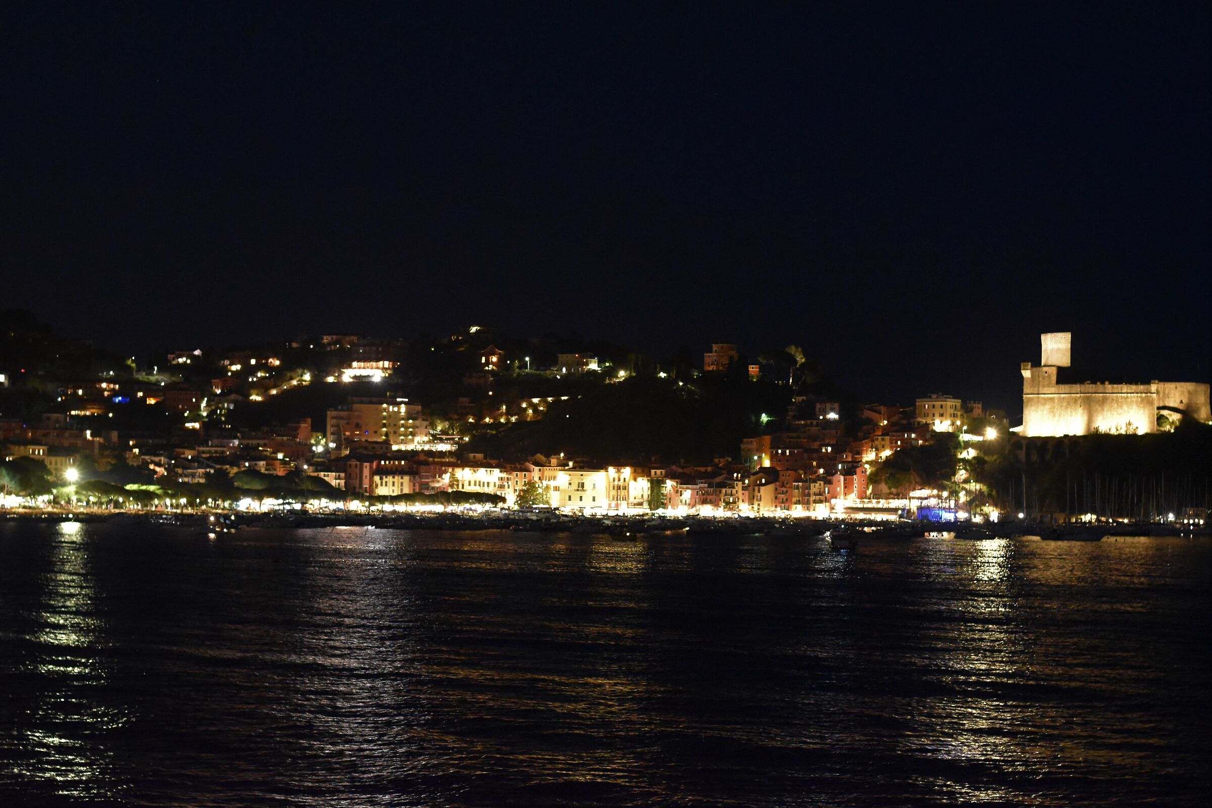 Lerici by night
