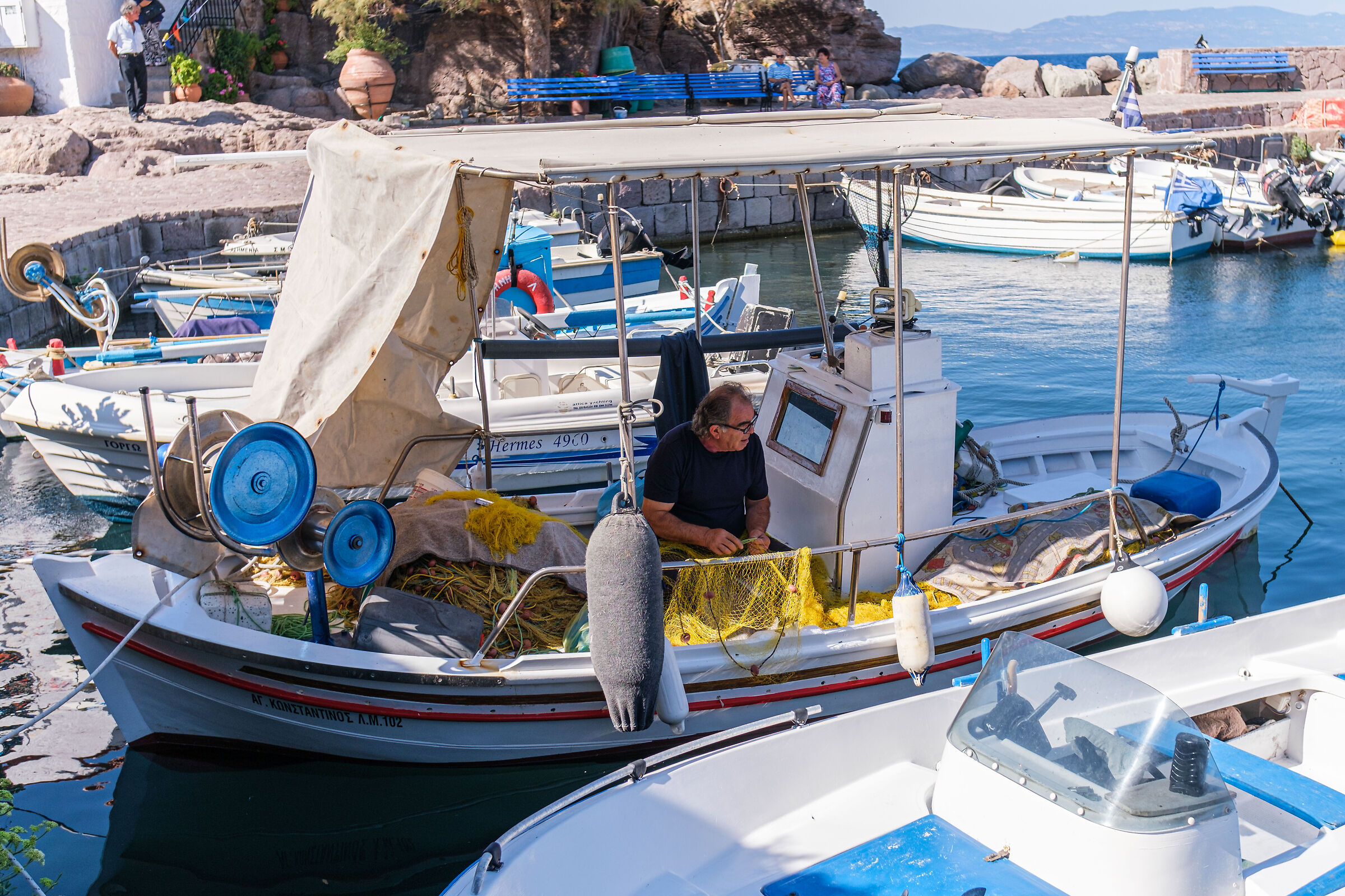 The Fisherman - Lesvos Island Greece