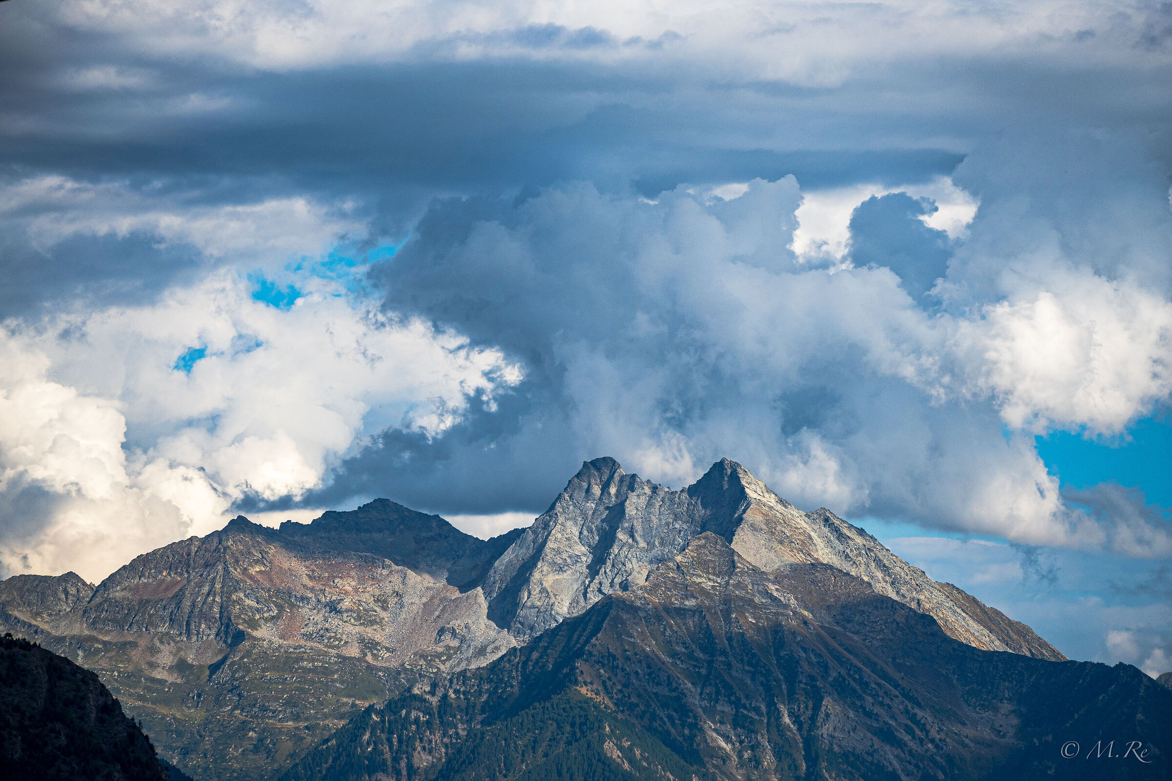 Mountains in Val d'Aosta