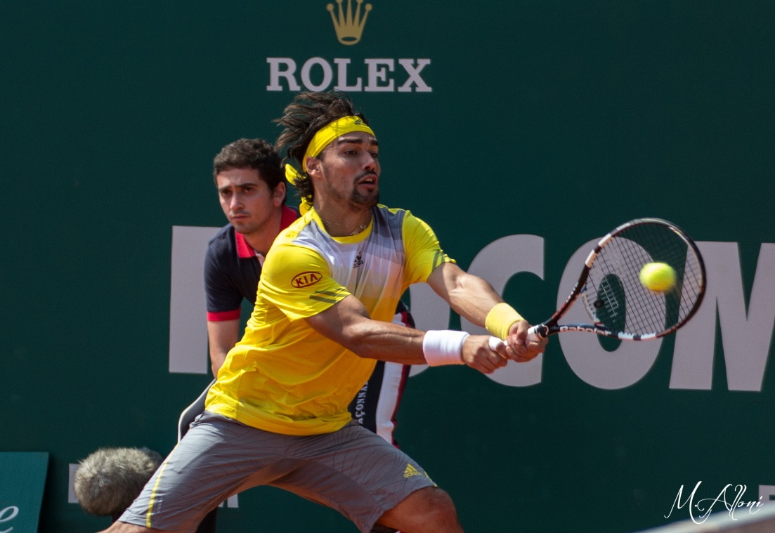 Fognini Backhand
