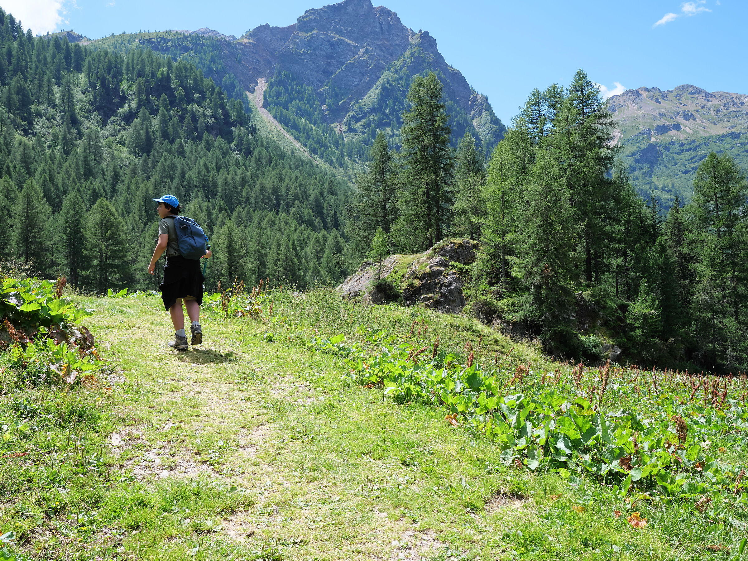 Su e giù per il Lago di Pian Palù