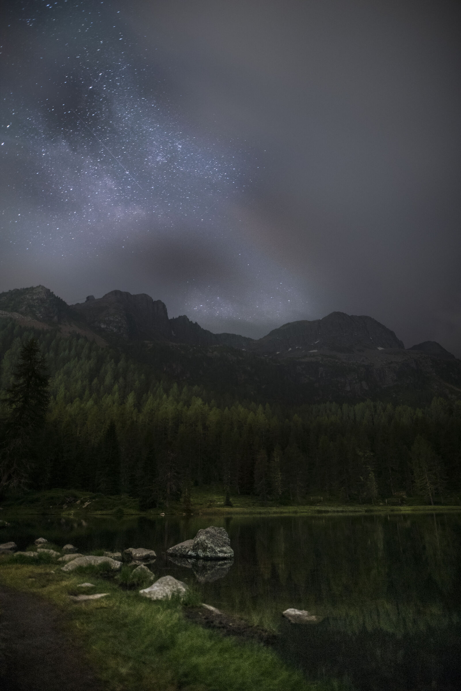 Hide and seek with the Milky Way