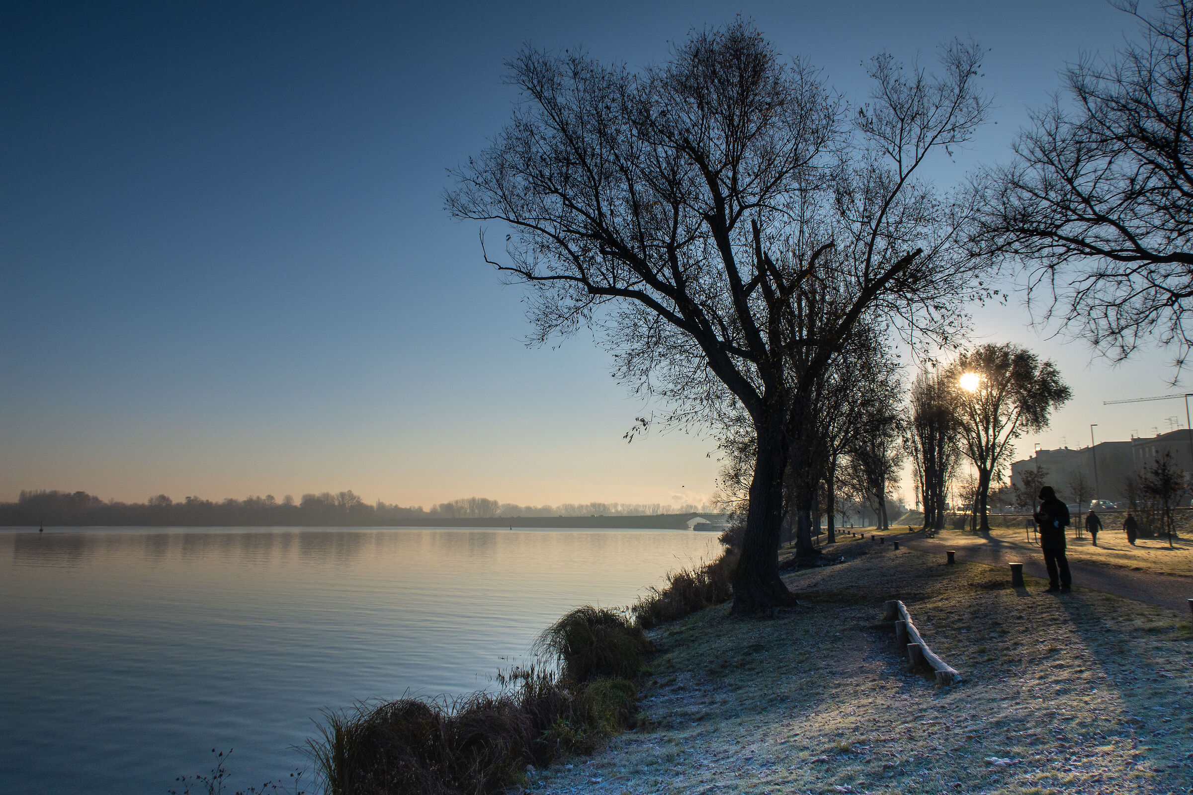 Una mattina d'inverno a Mantova