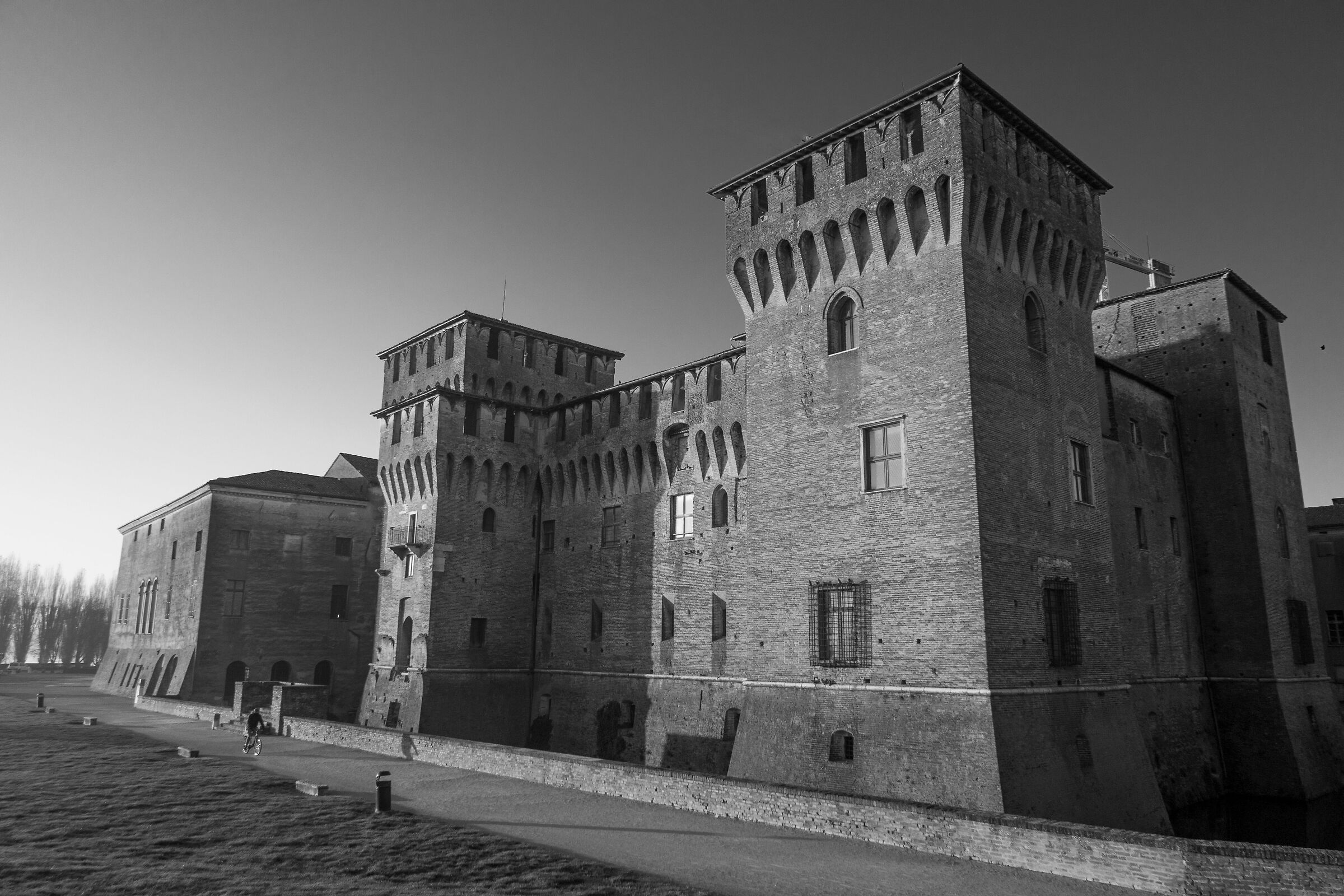 Castle of San Giornio B/W