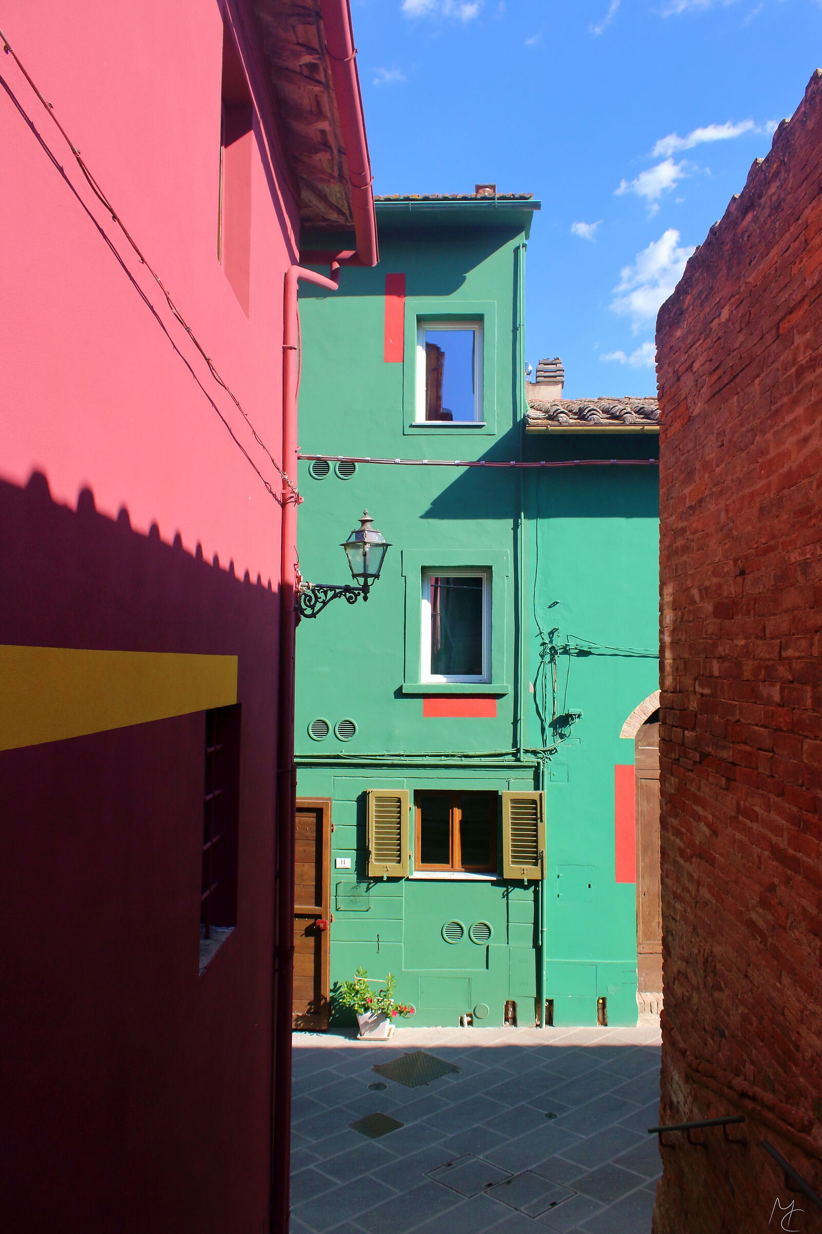 Colorful alleys