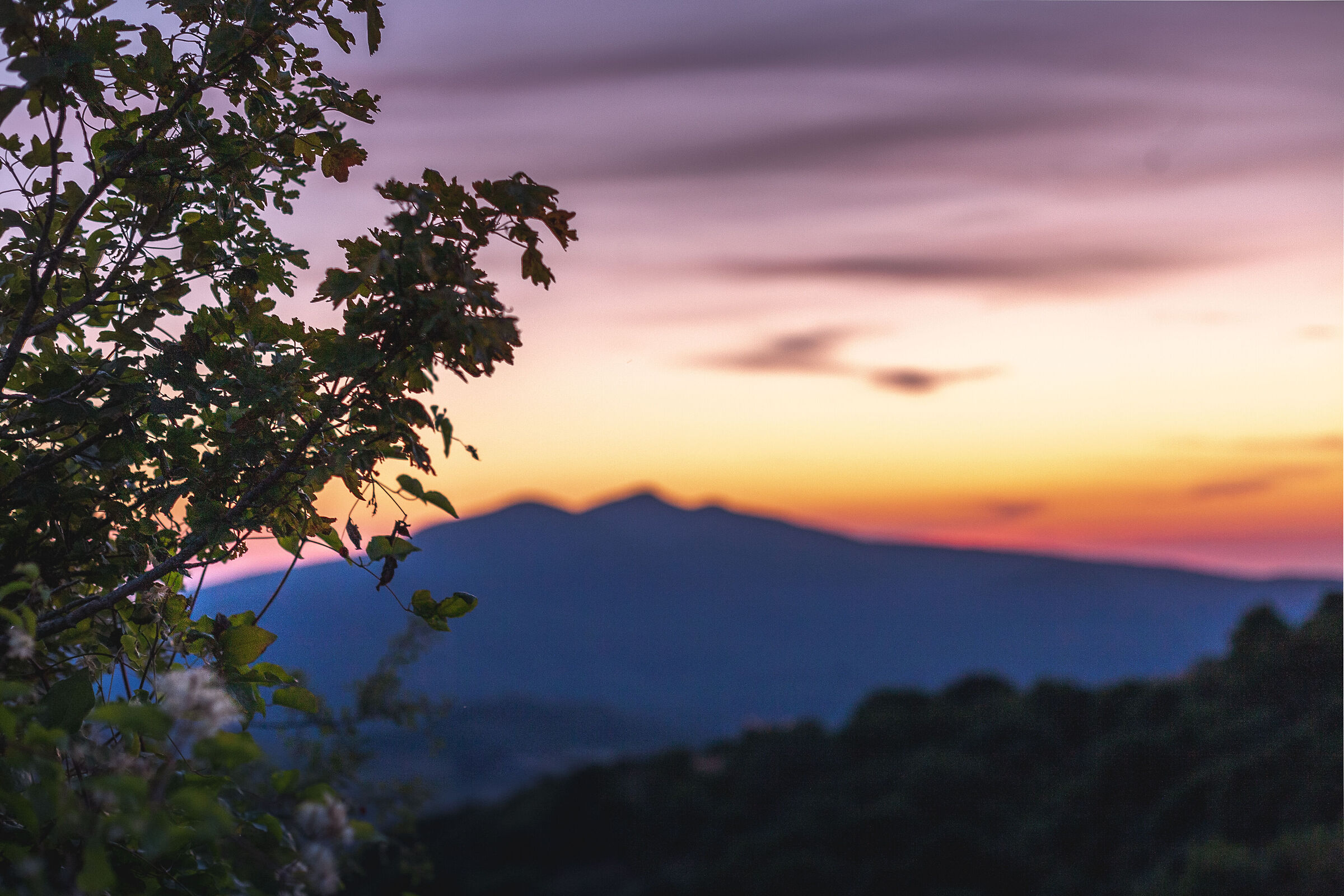 Alba sul monte Labbro