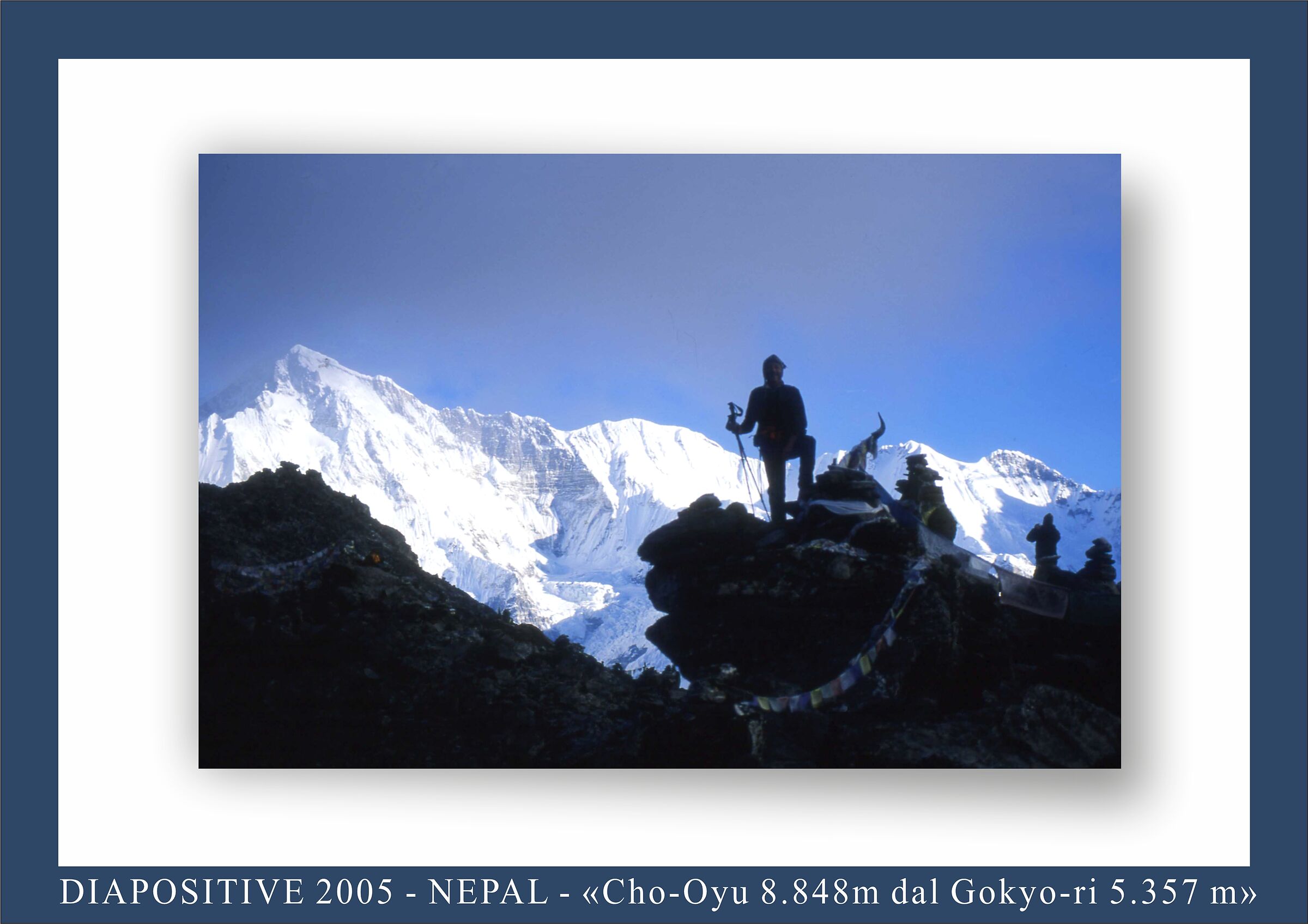 at the summit of Gokyo-Ri