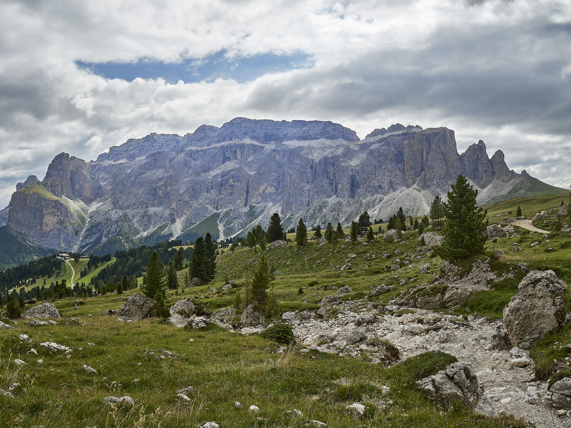 I Gruppo de Sella with the Three Towers