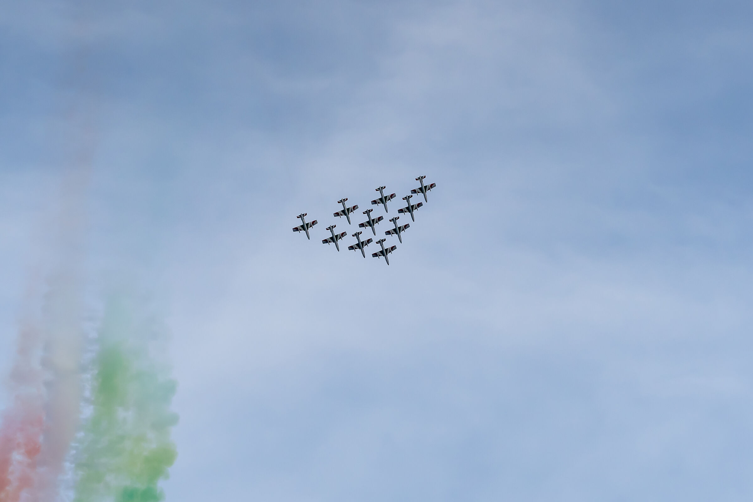 Nel cielo di Lignano Sabbiadoro