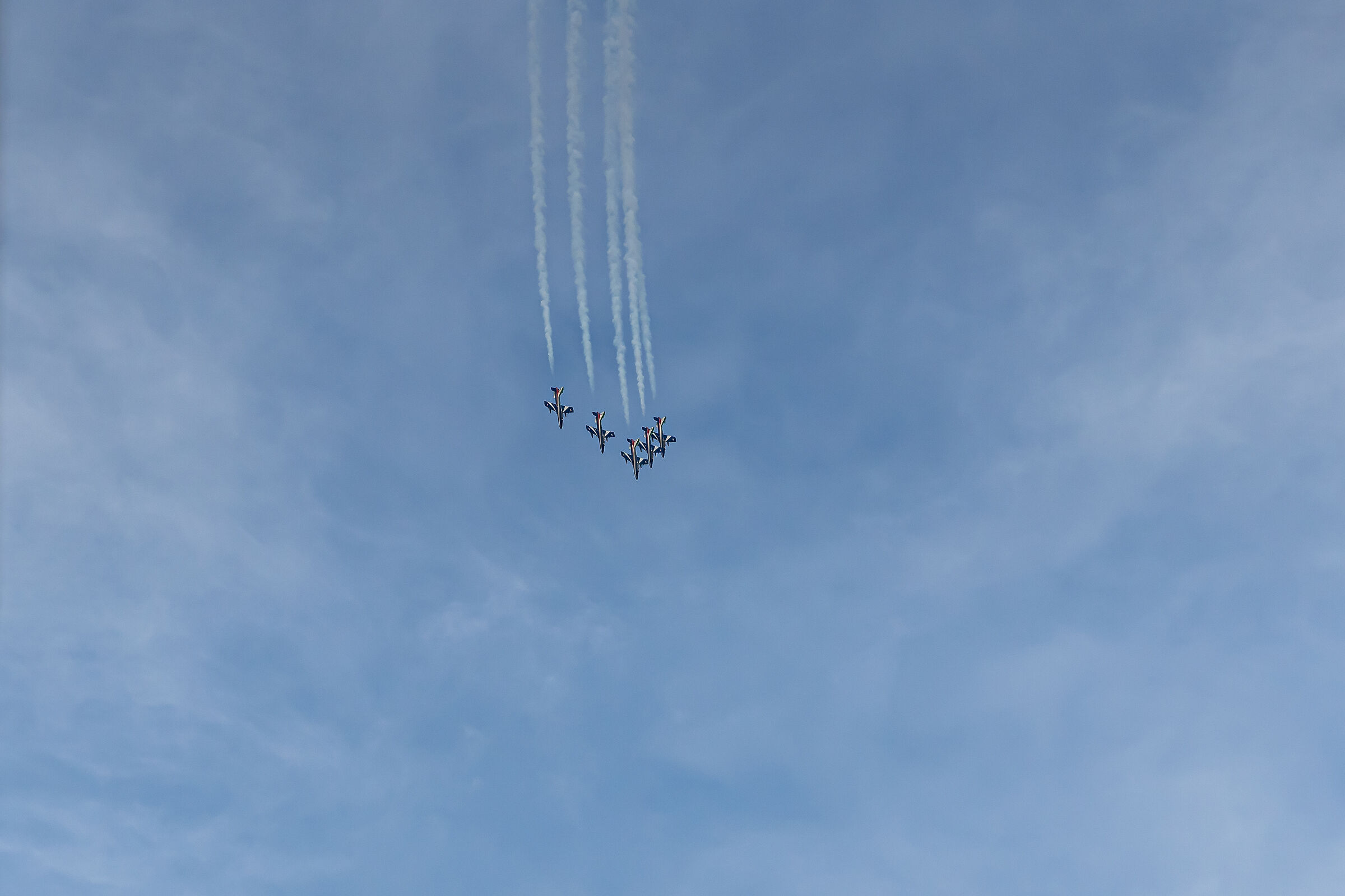 Nel cielo di Lignano Sabbiadoro